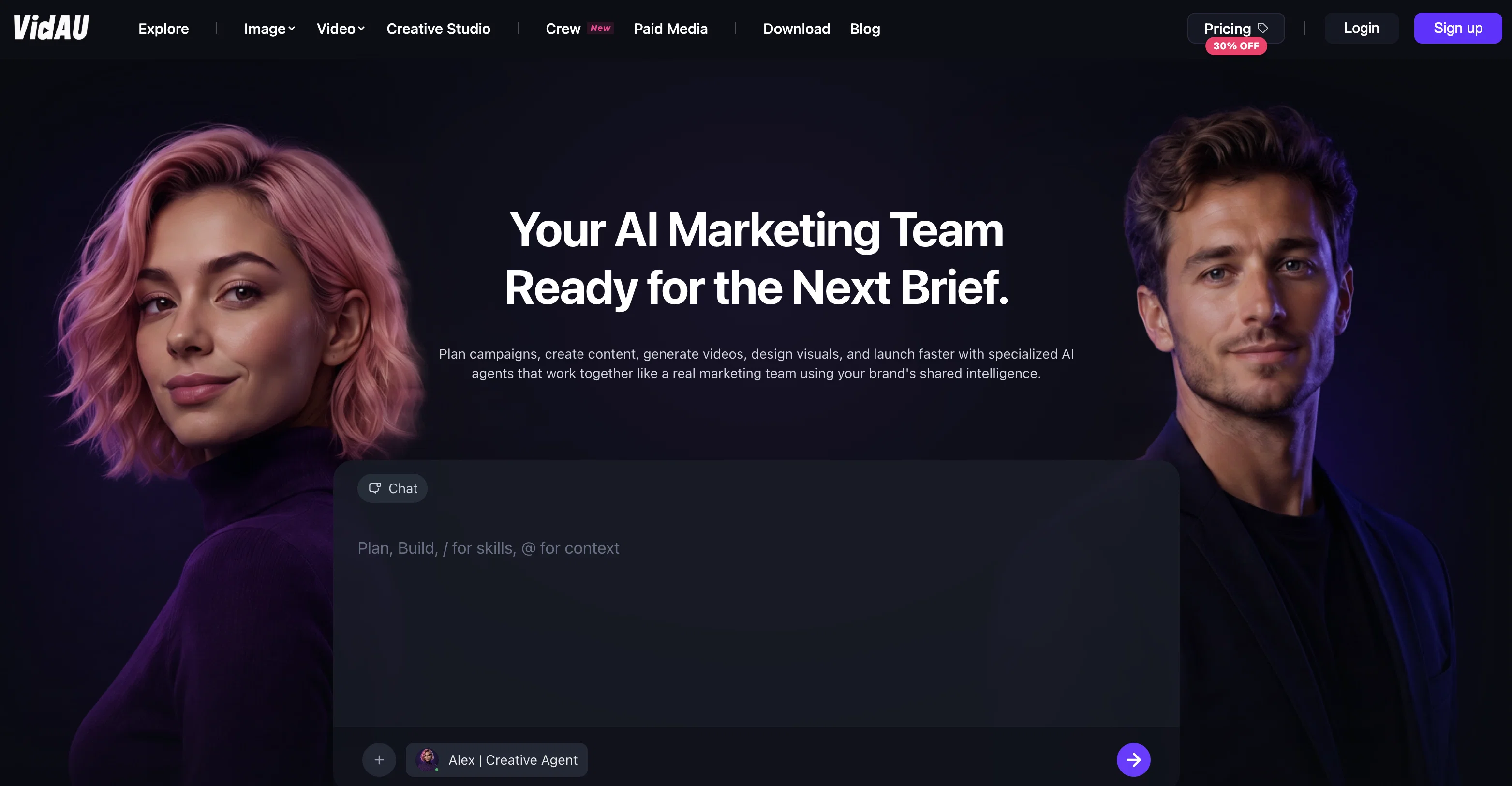 VidAU website