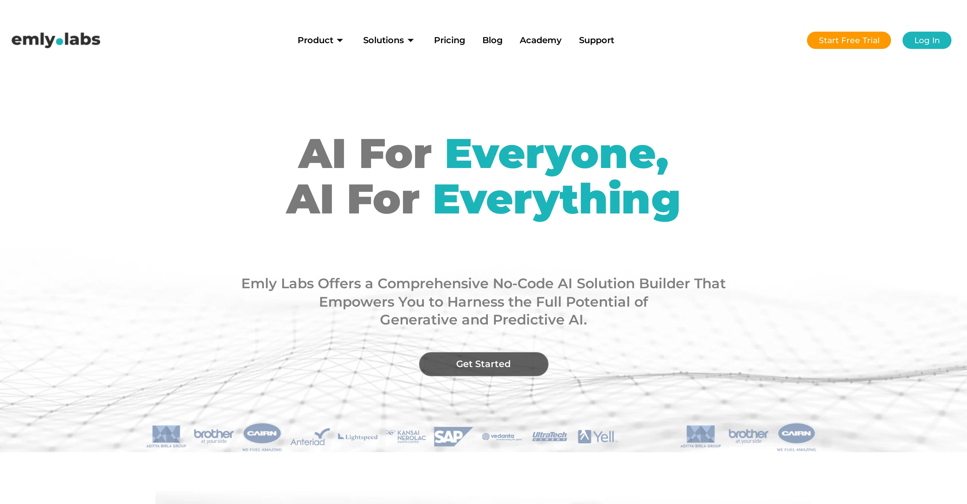 Emly Labs website