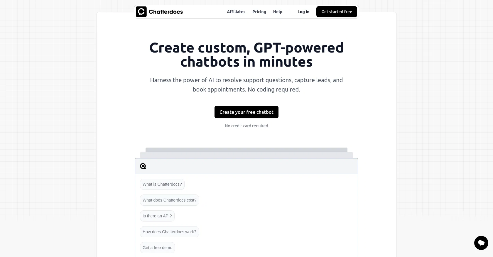 Chatterdocs website