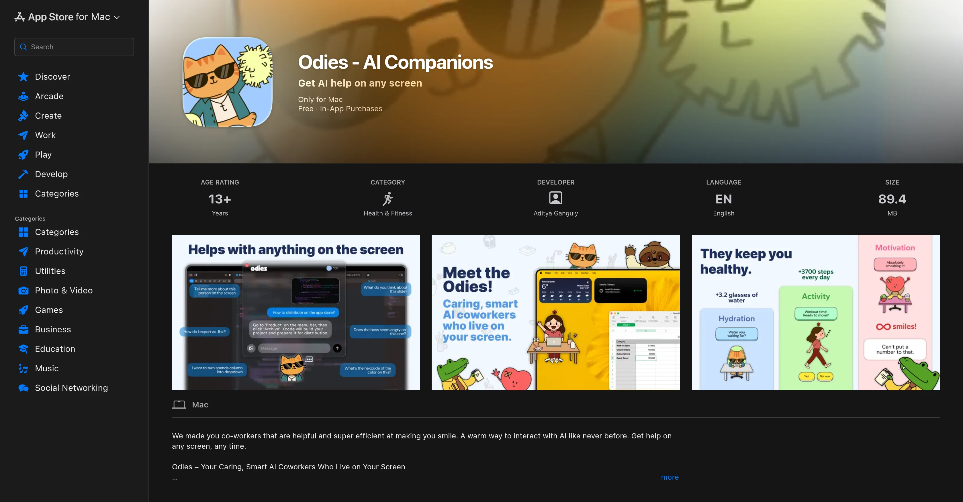 Odies website