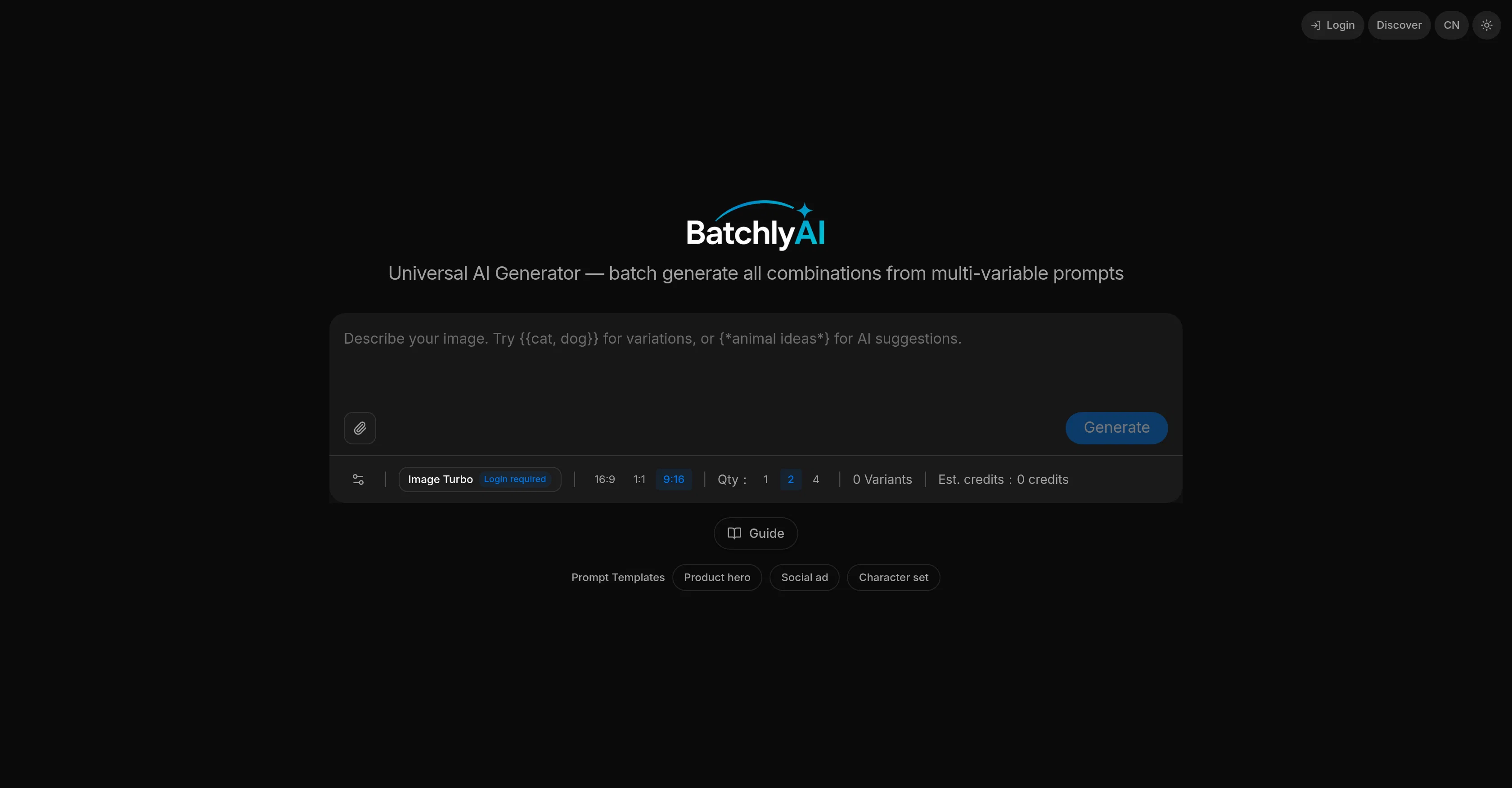 BatchlyAI website