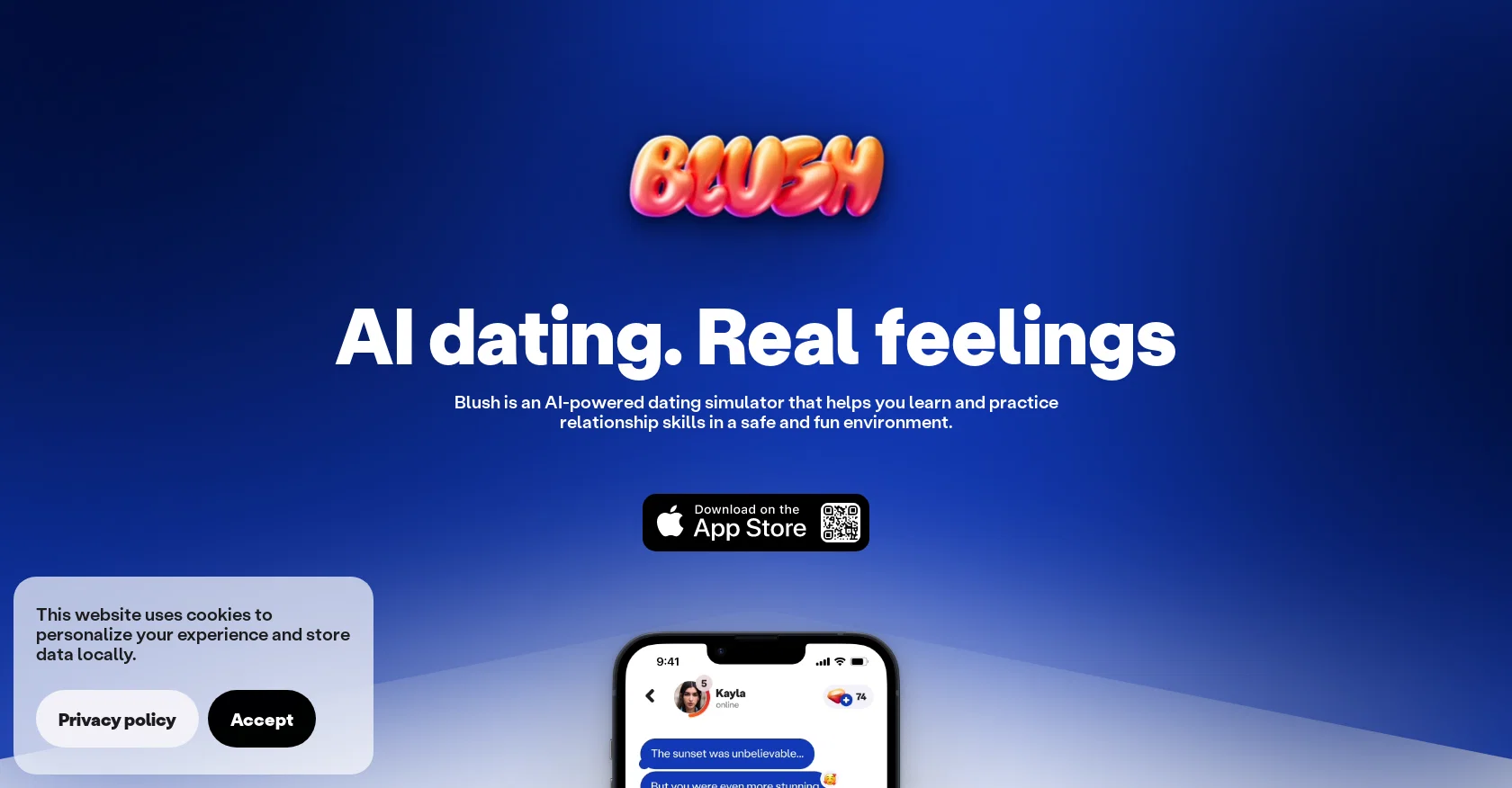 Blush website