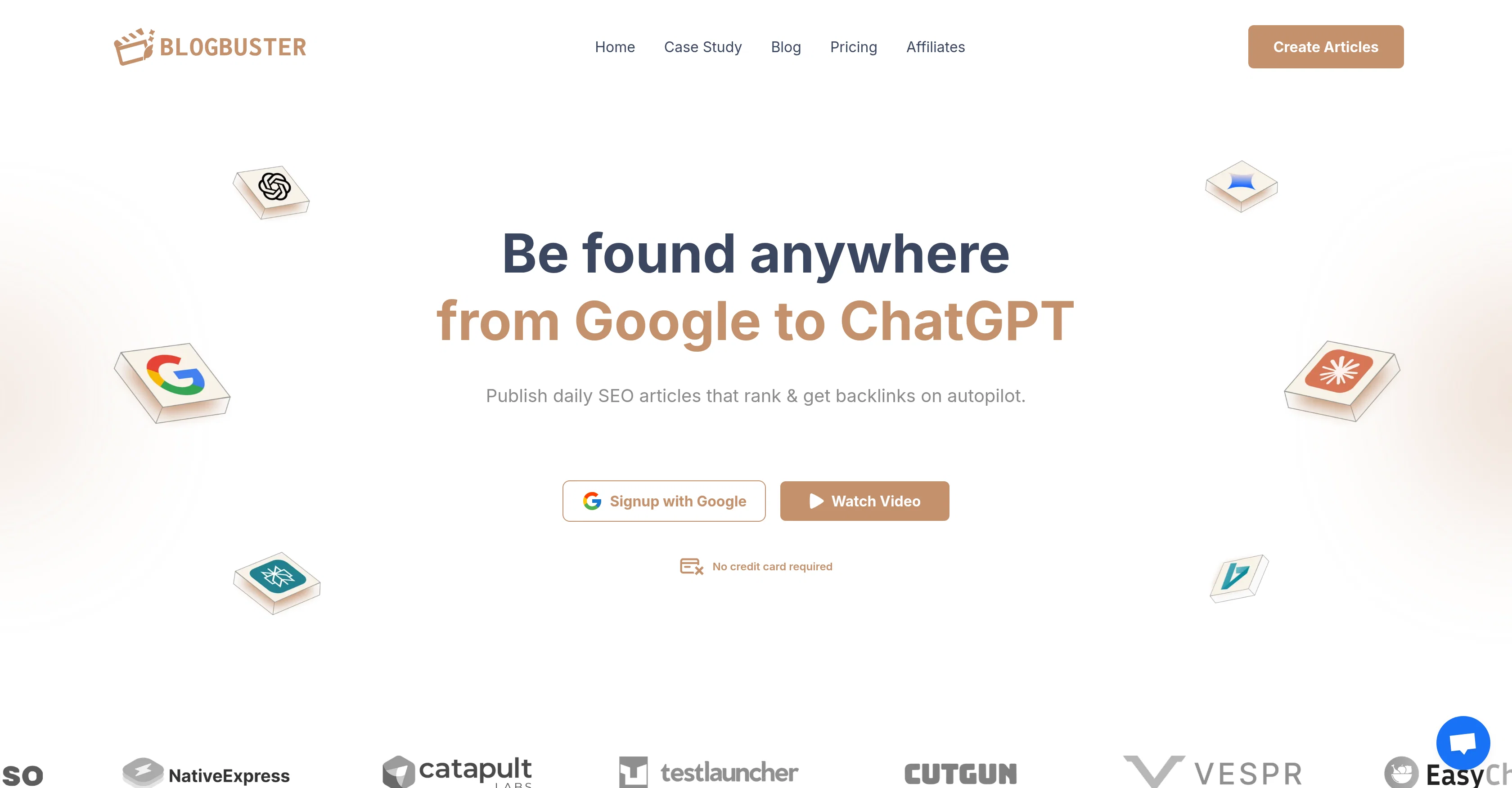 BlogBuster website
