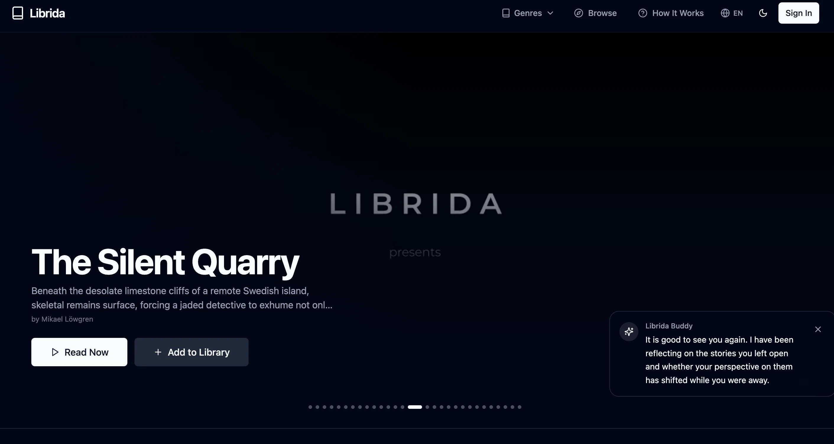 Librida website