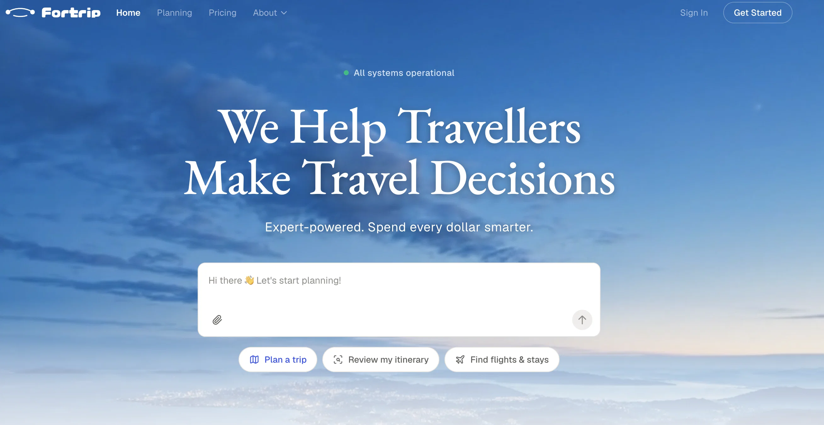 Fortrip website