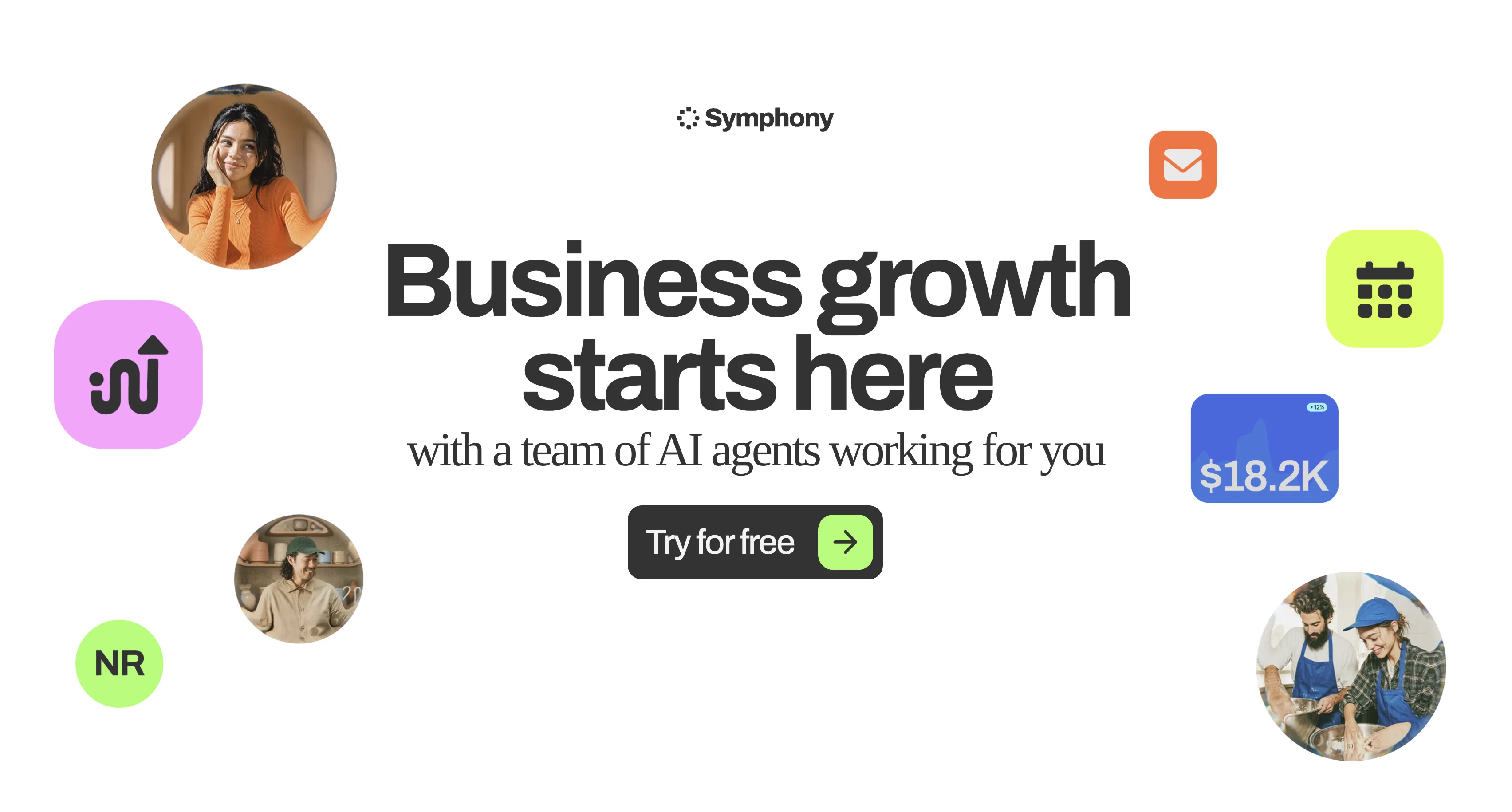 Symphony by Wix website