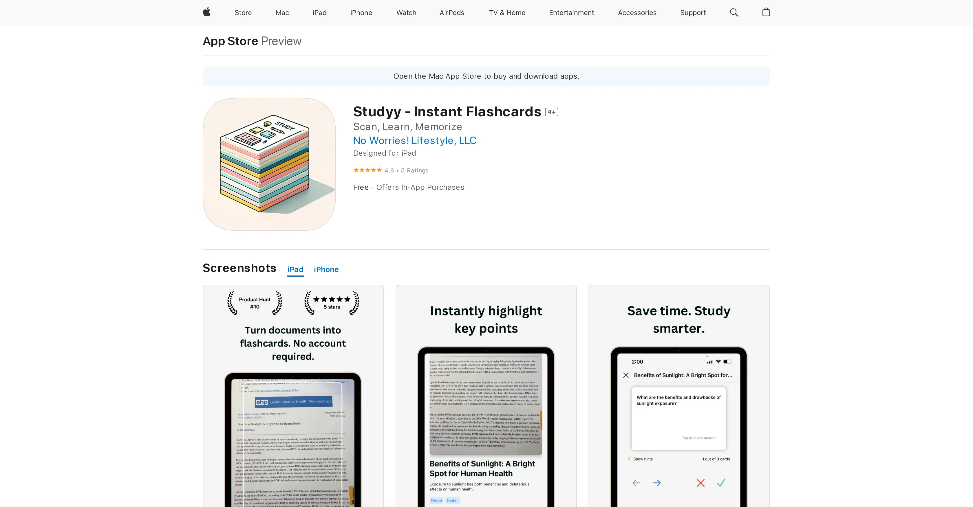 Studyy website