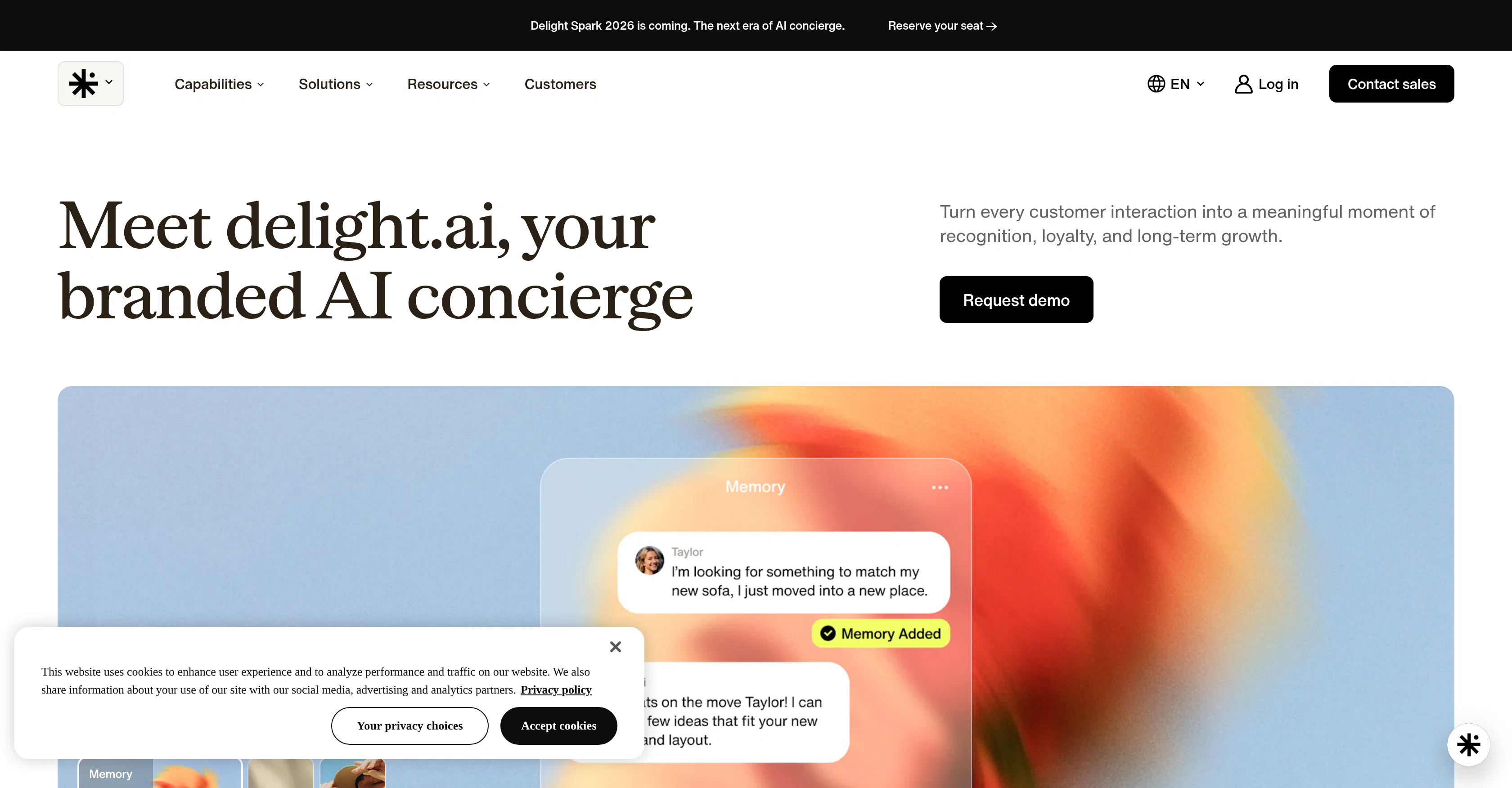 Delight AI website