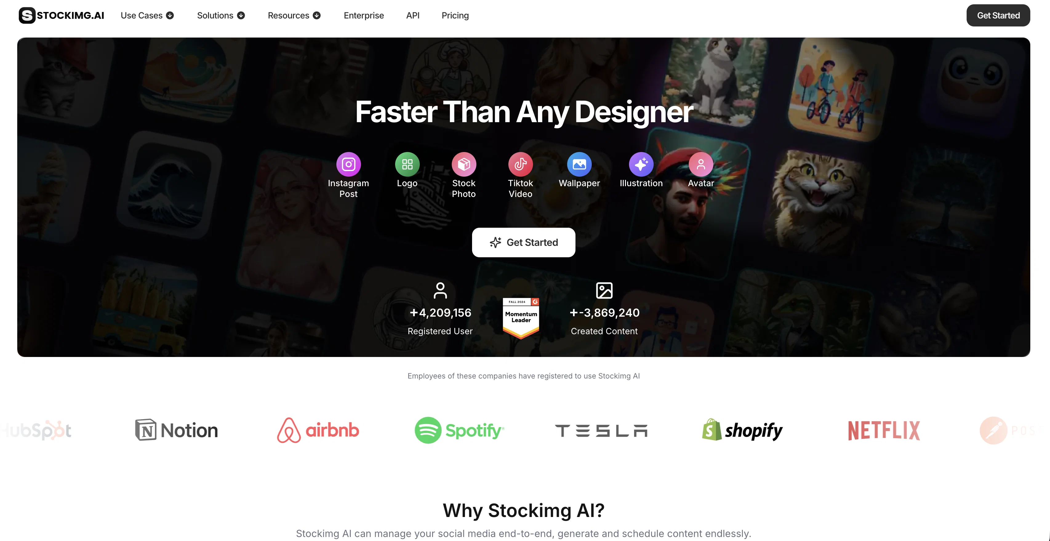 Stockimg Text Styles website