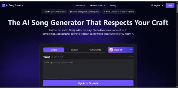 AI Song Creator AI Music
