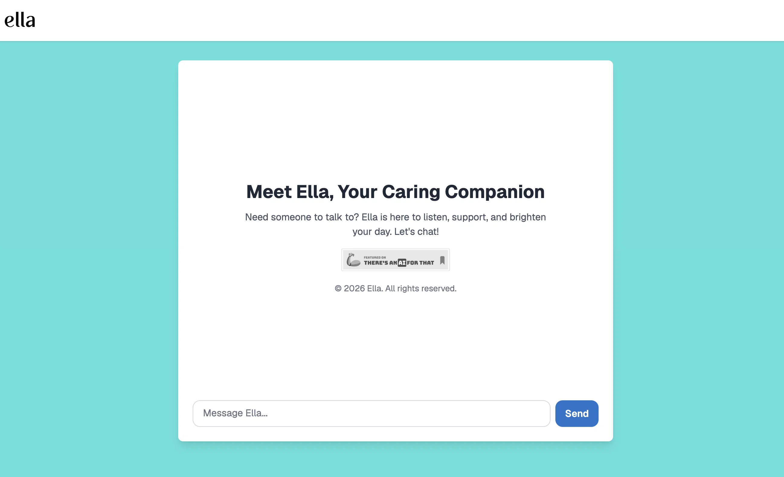 Ella website