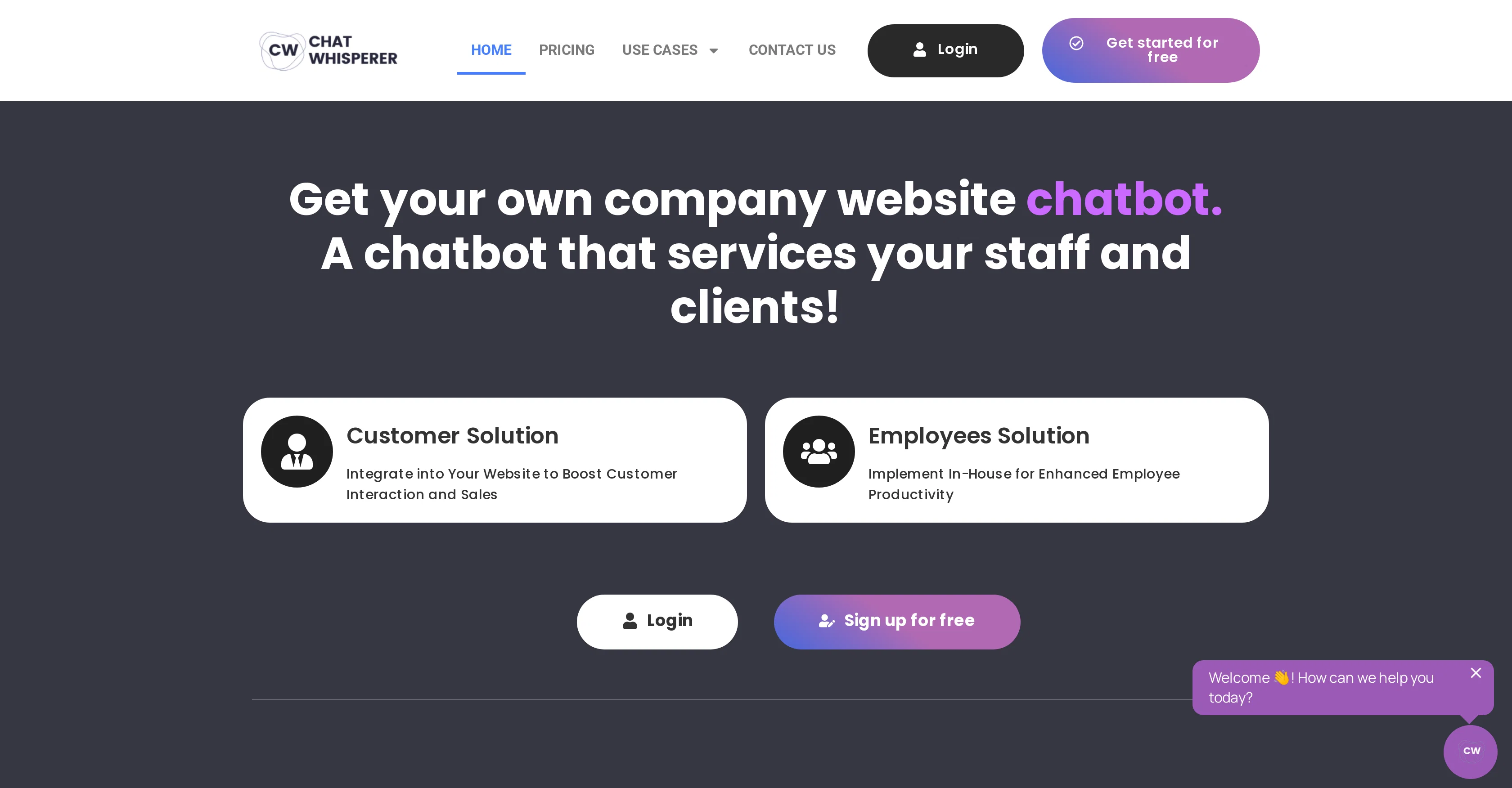 Chat Whisperer website
