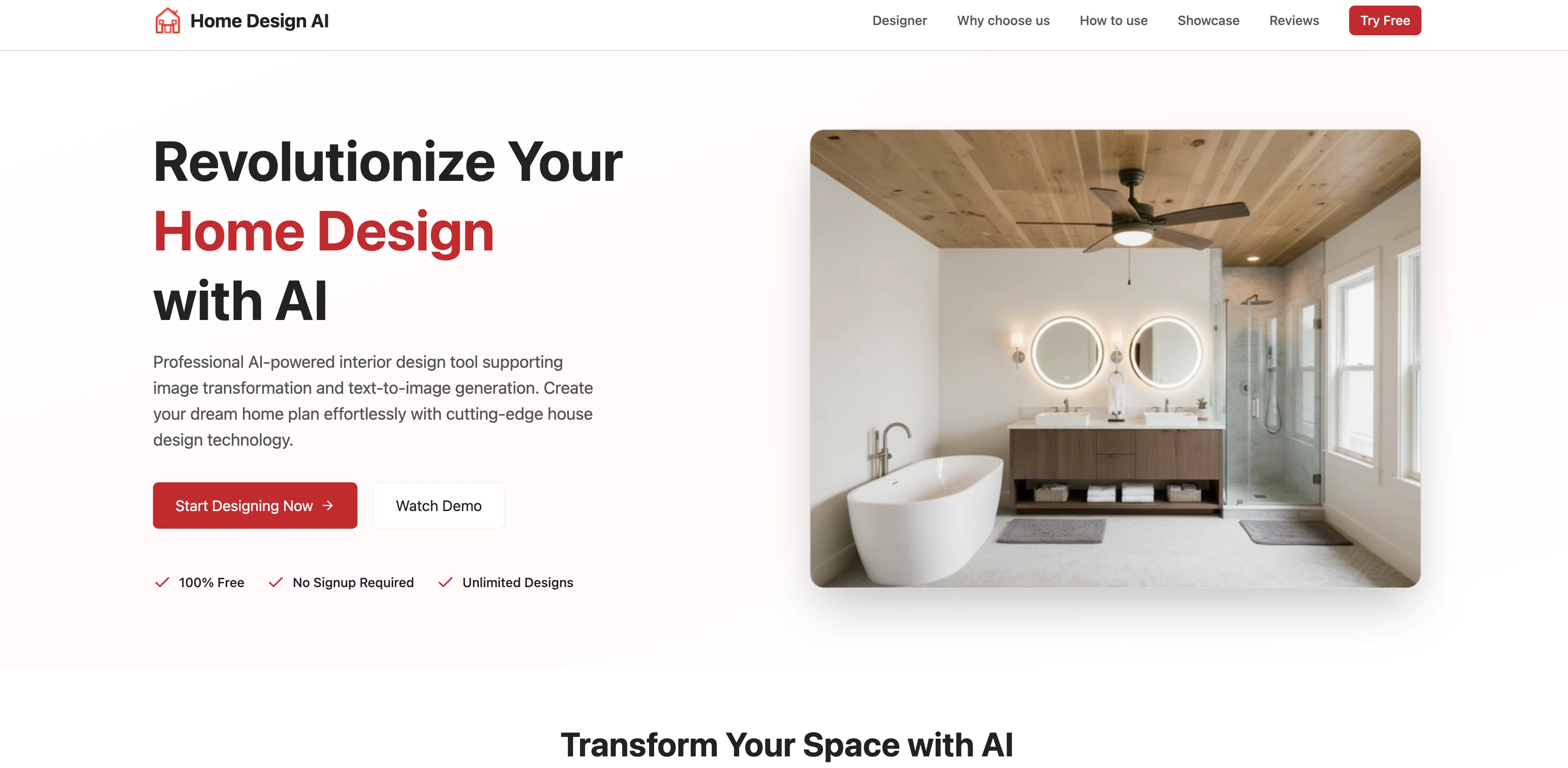 Home-Design.ai website