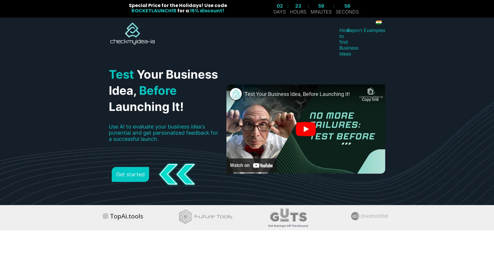 CheckMyIdea website