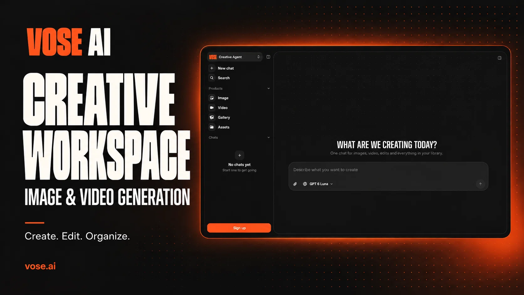 Vose | AI Image Generator website