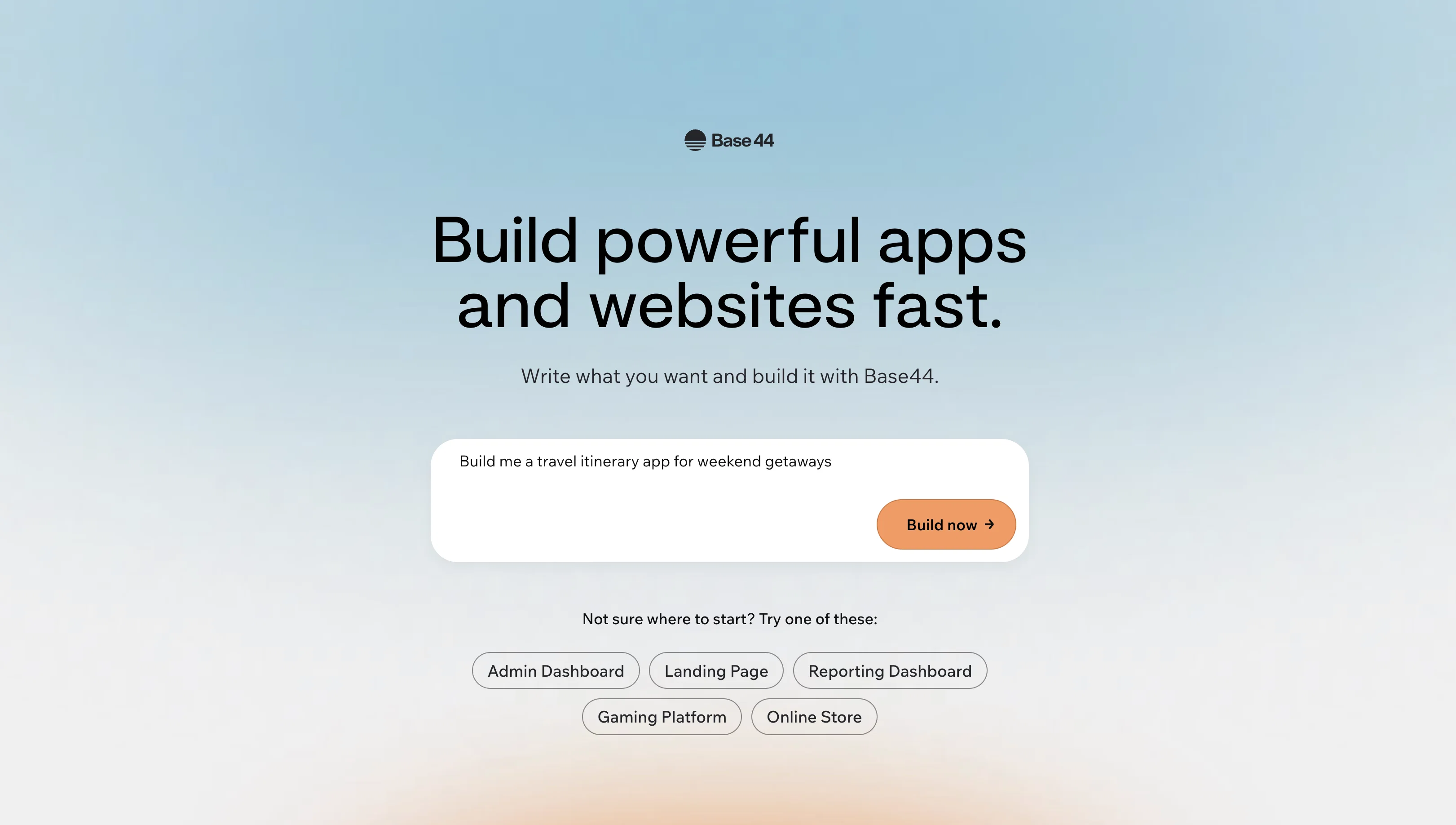 Base44 website