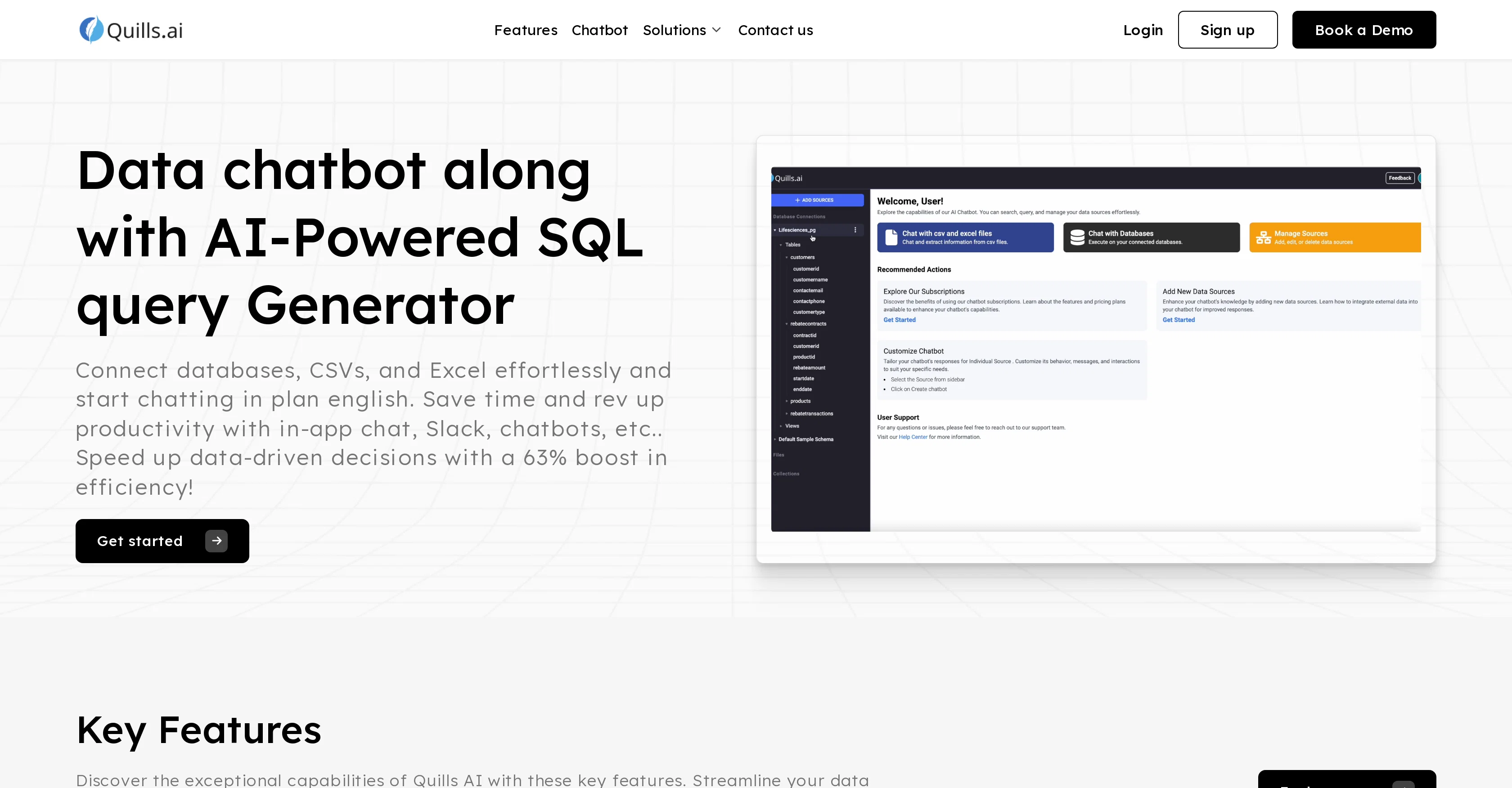 Quills AI website