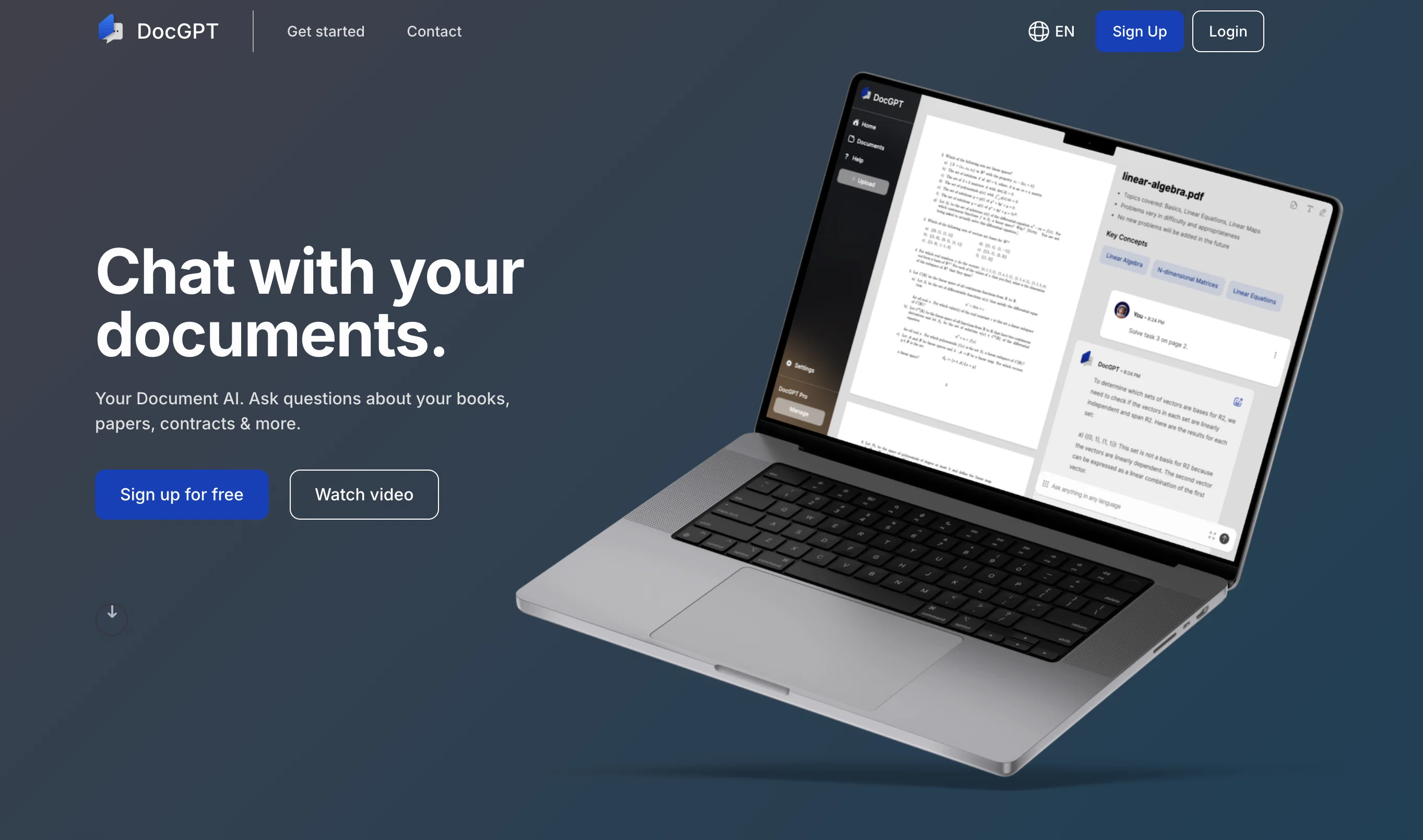 DocGPT.io website