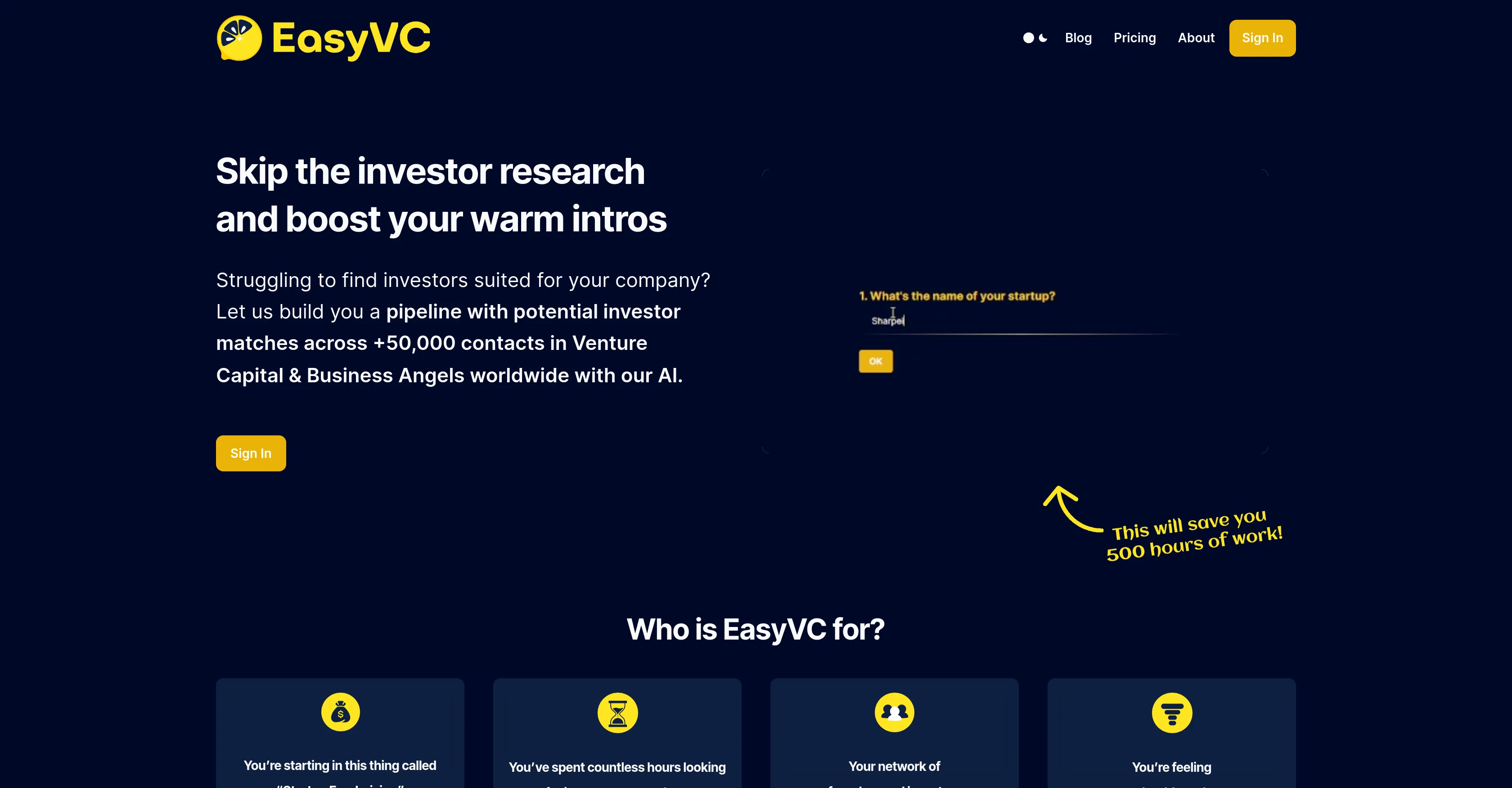 EasyVC website