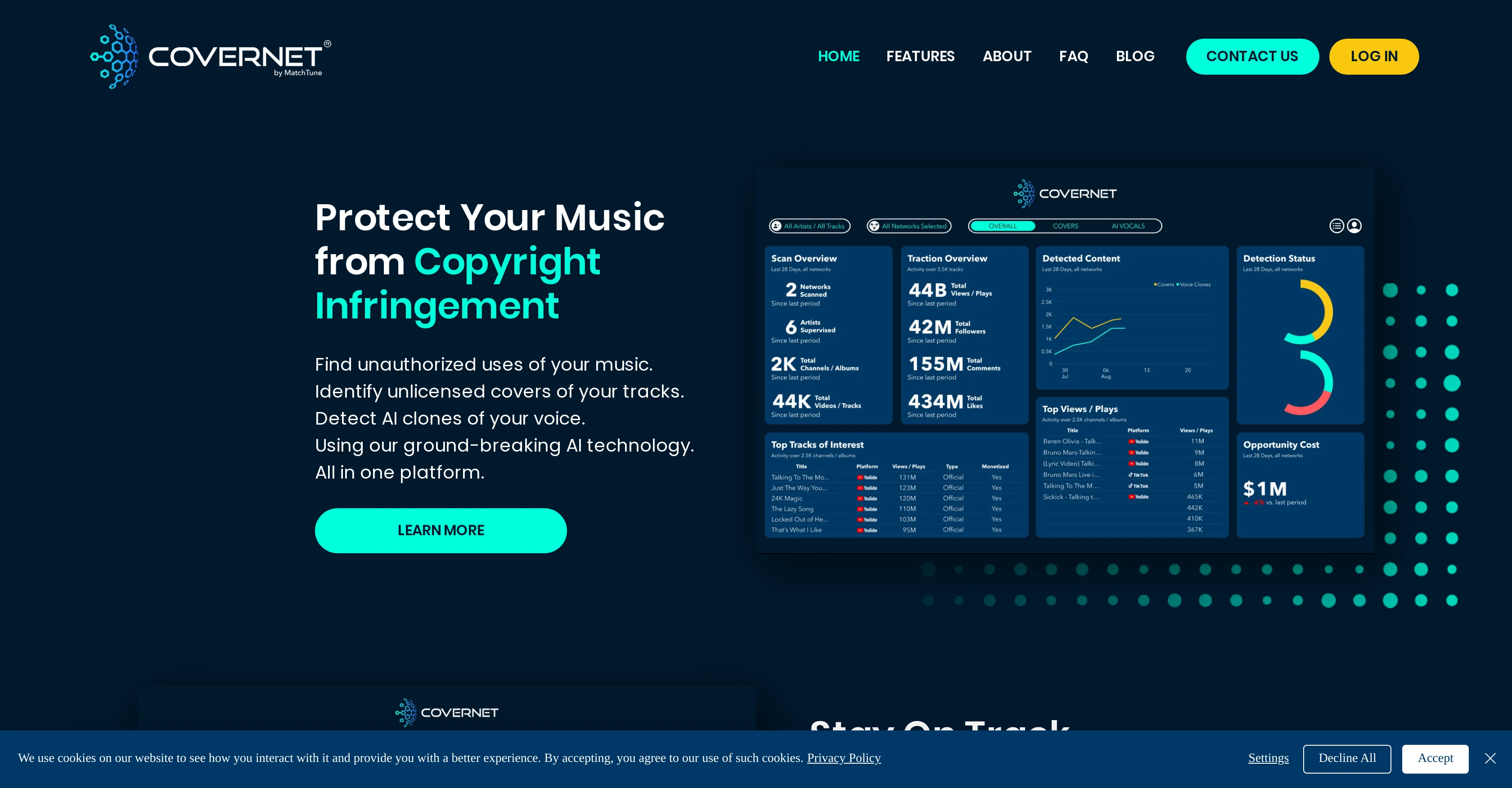 CoverNet website