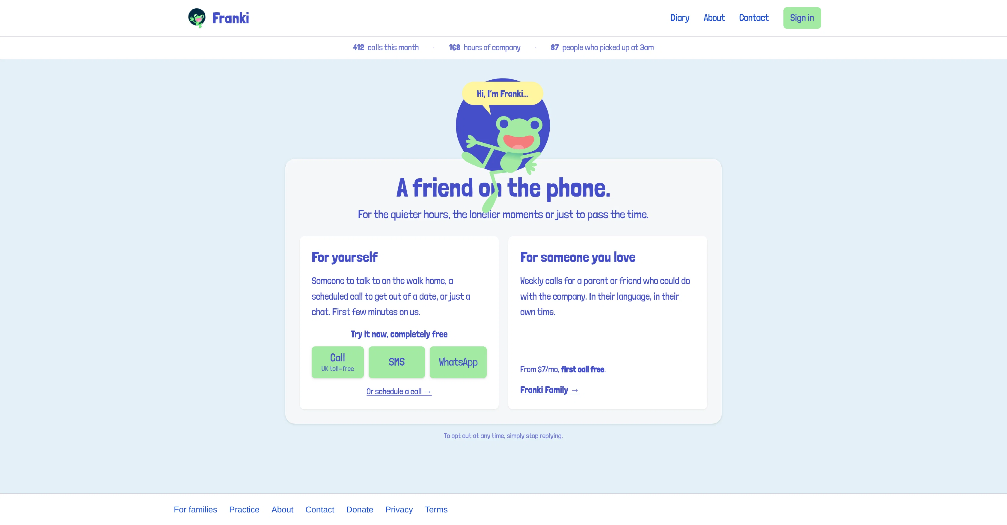 Franki website