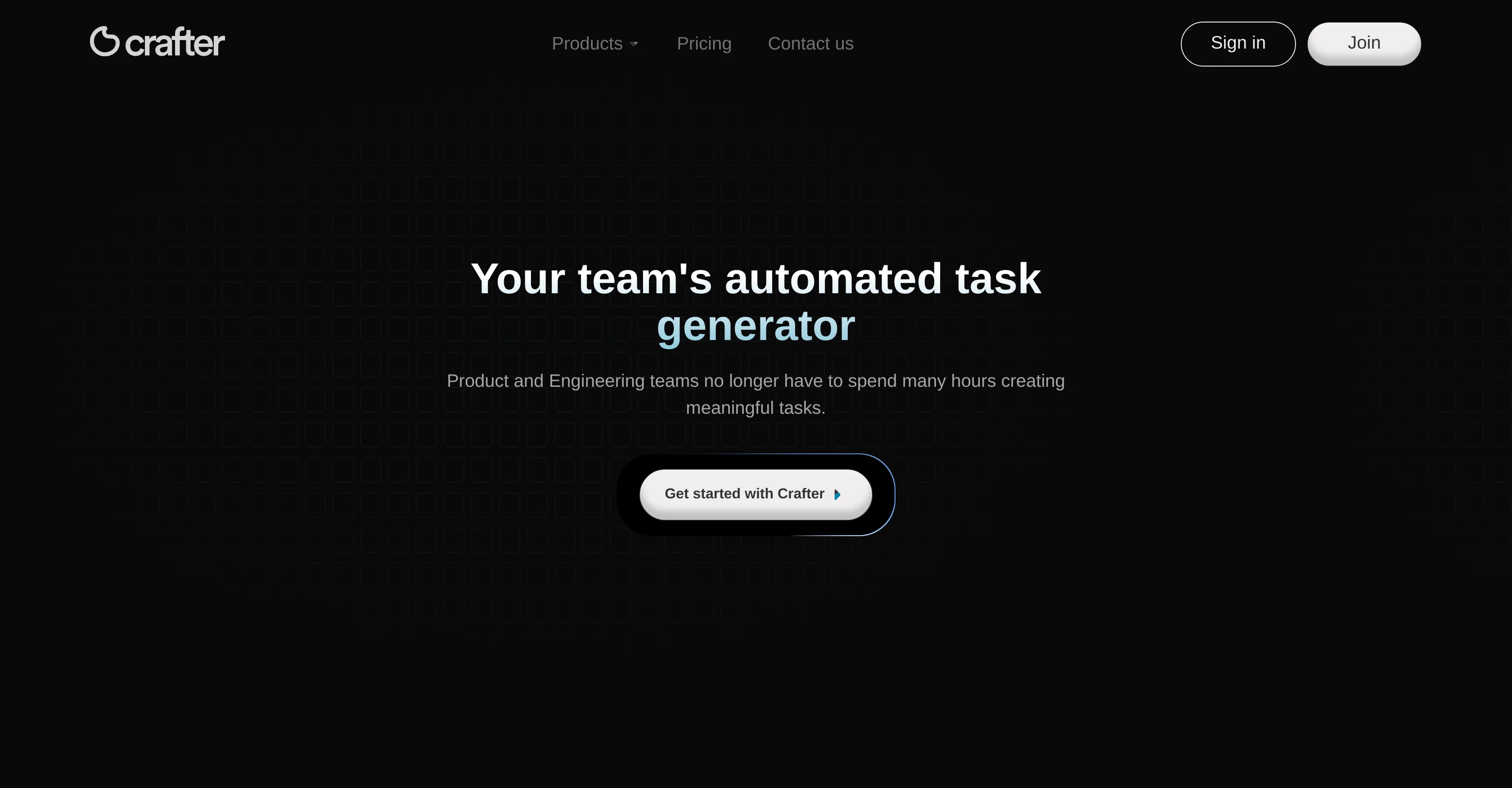 Crafter website
