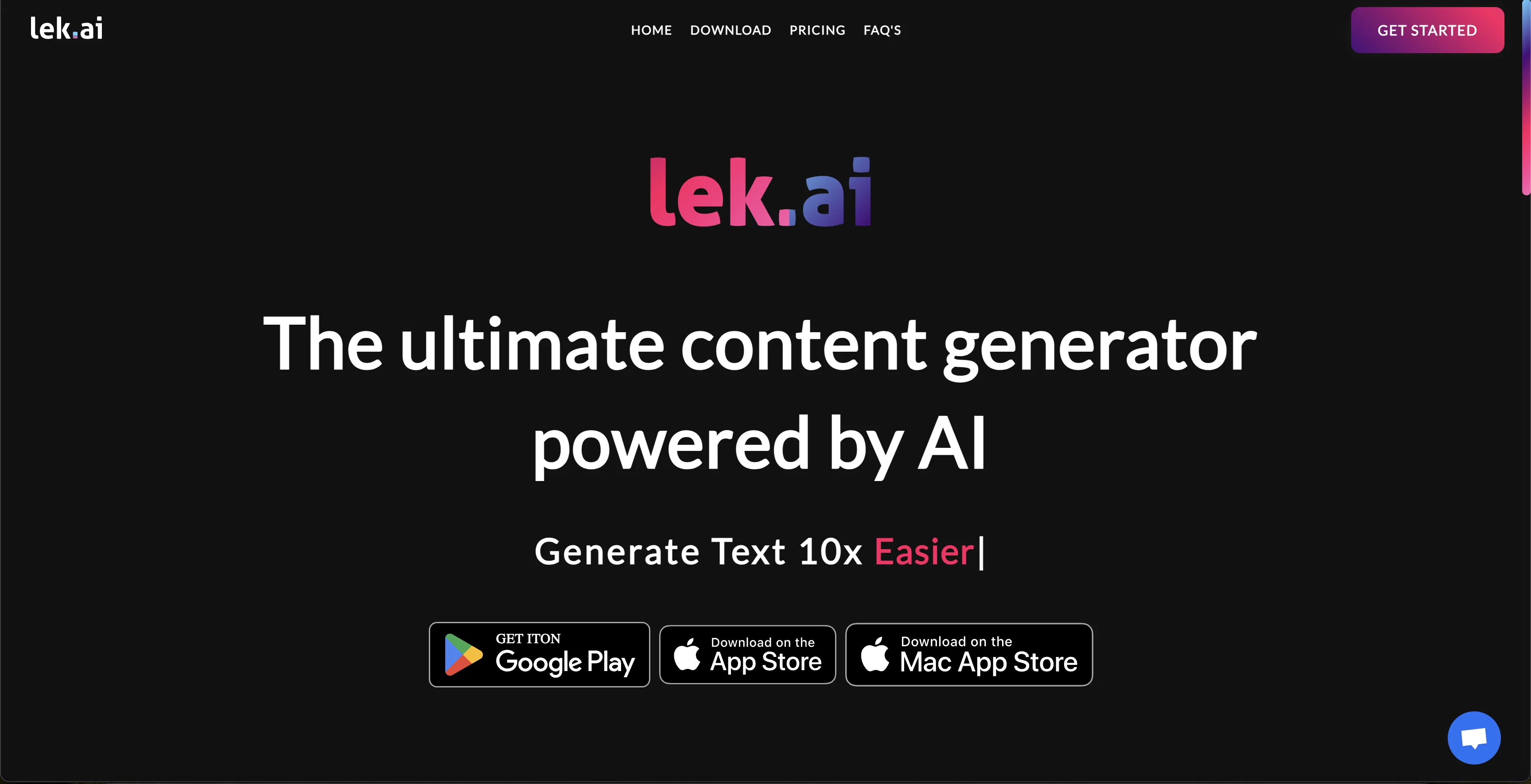 Lek website