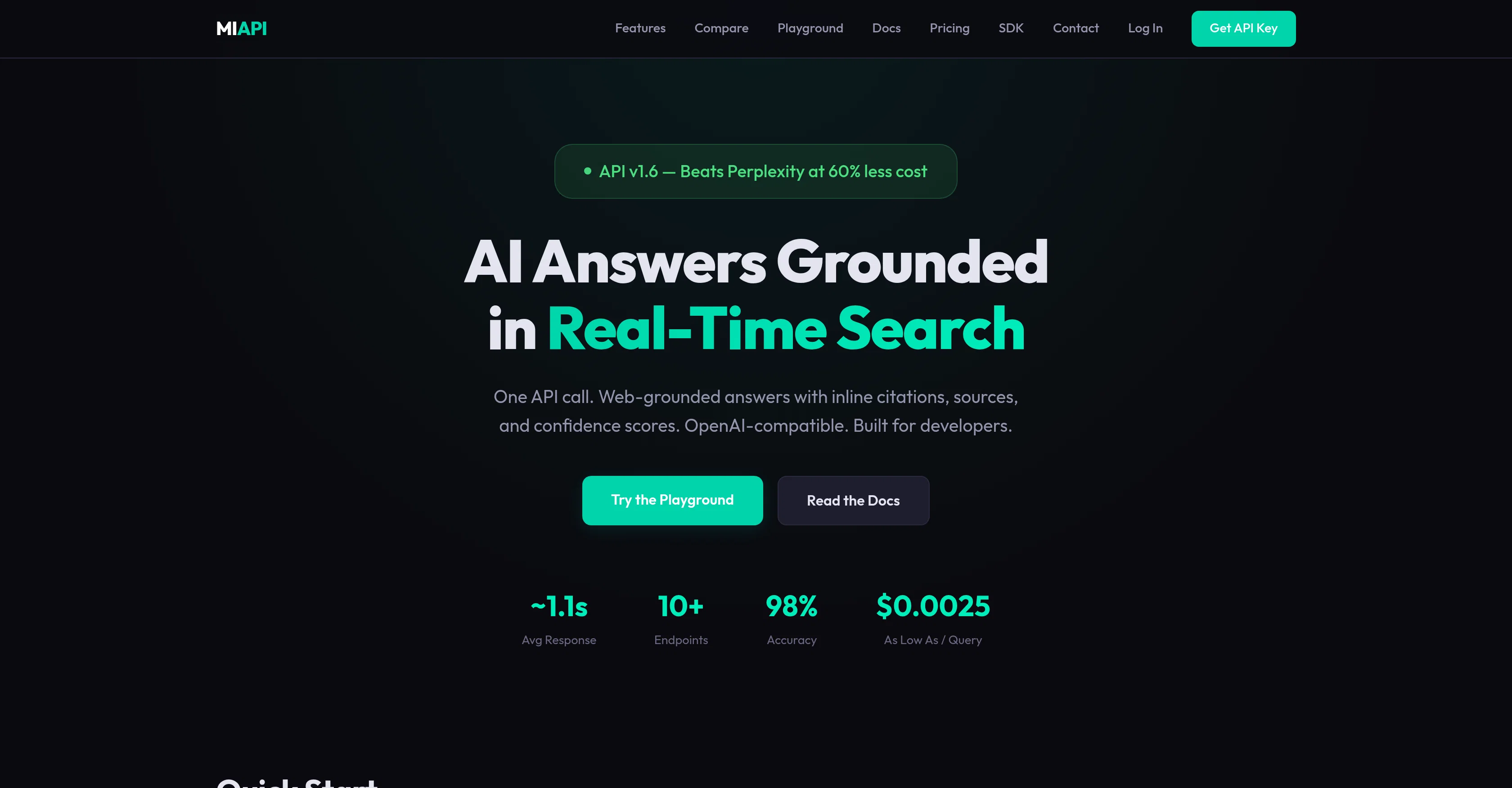 MIAPI website