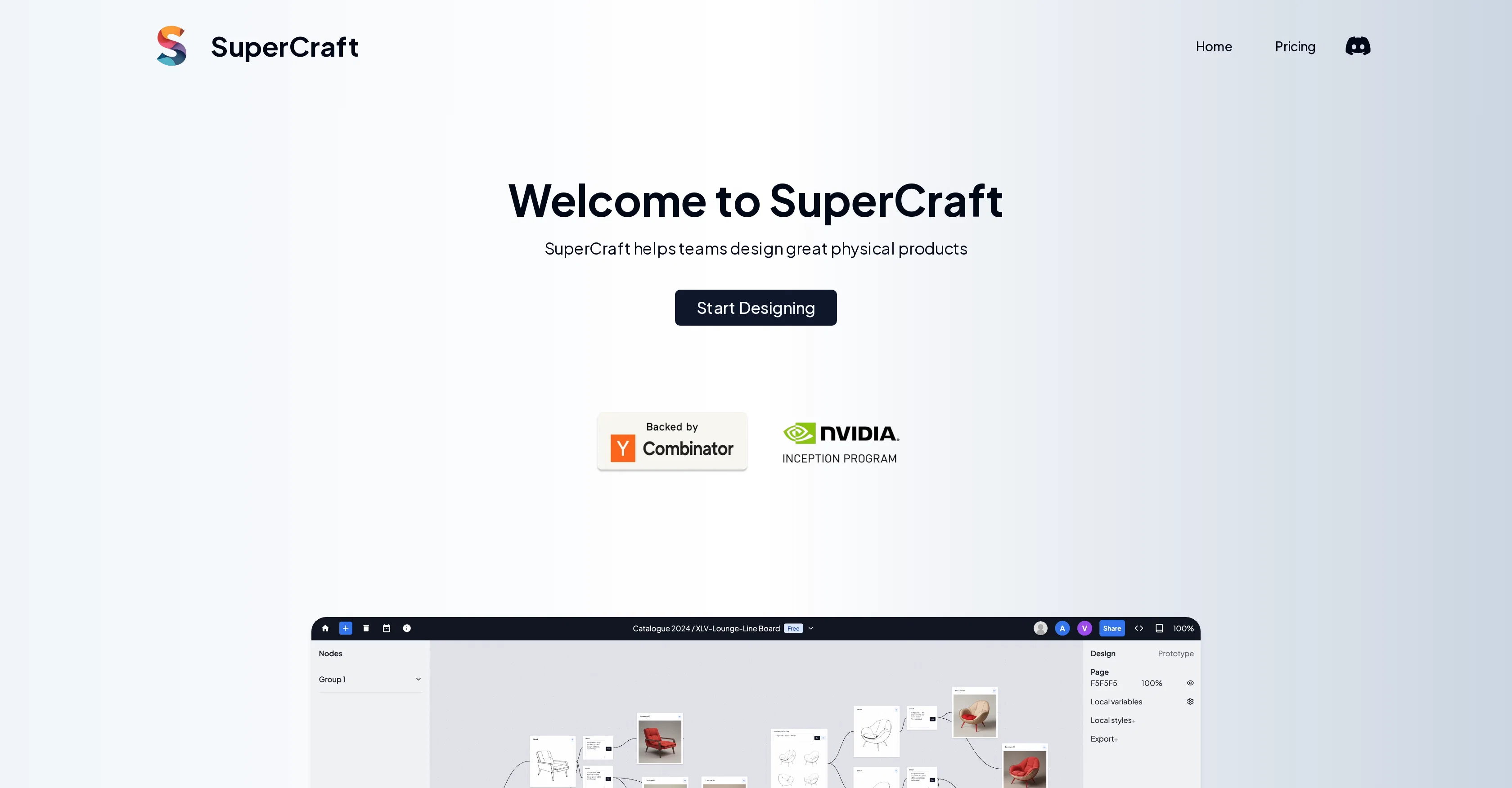 SuperCraft website