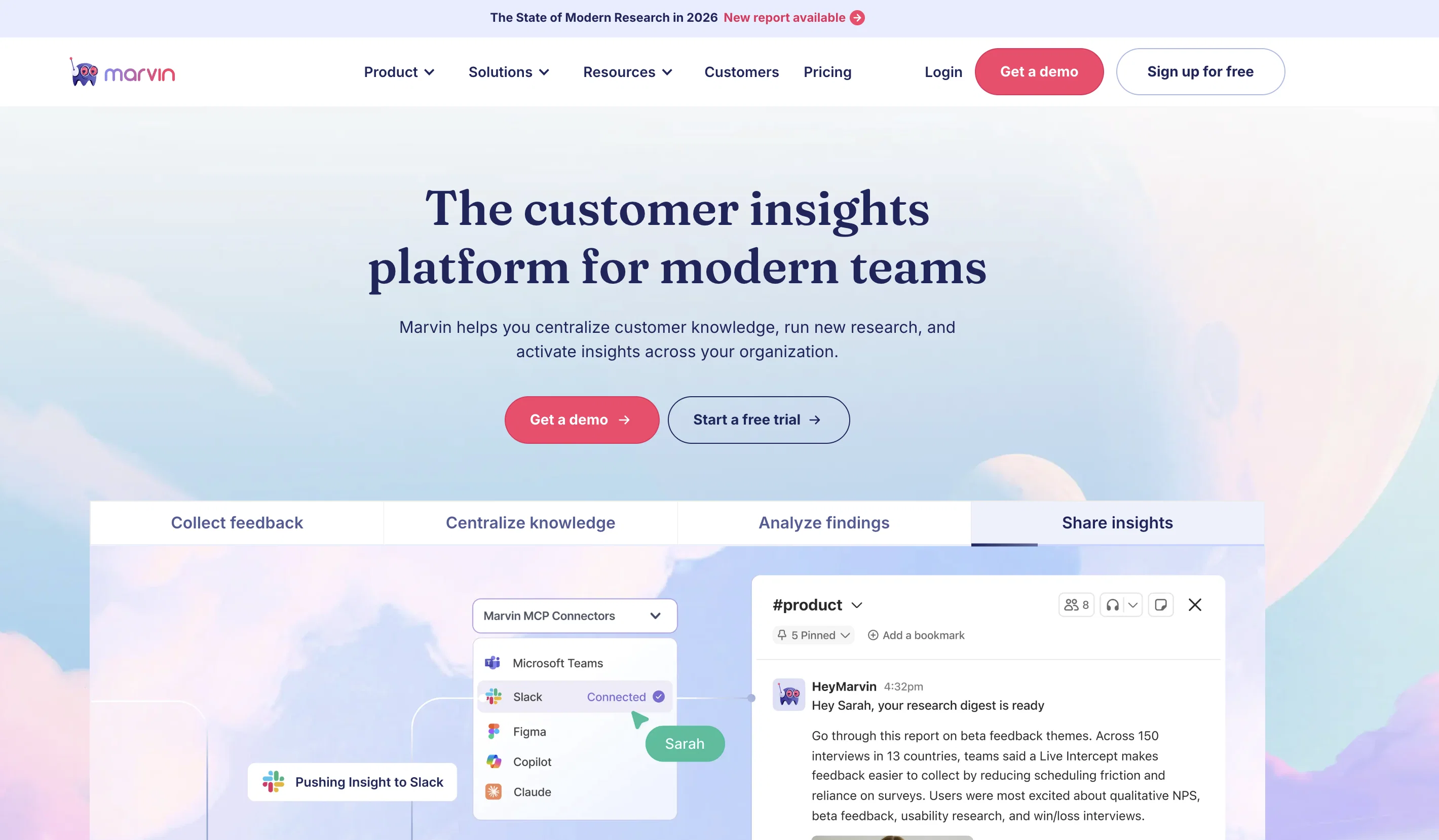 HeyMarvin website