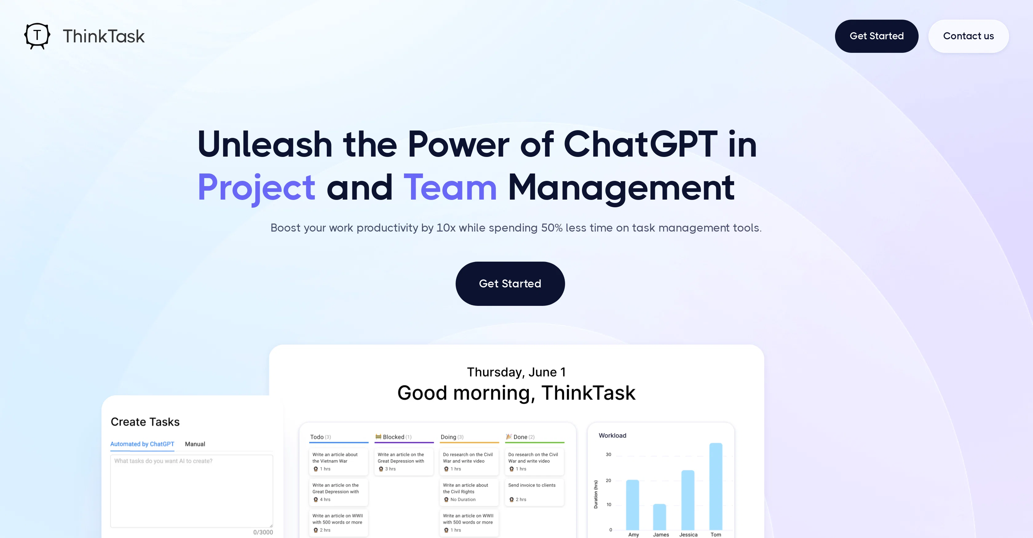 Thinktask website