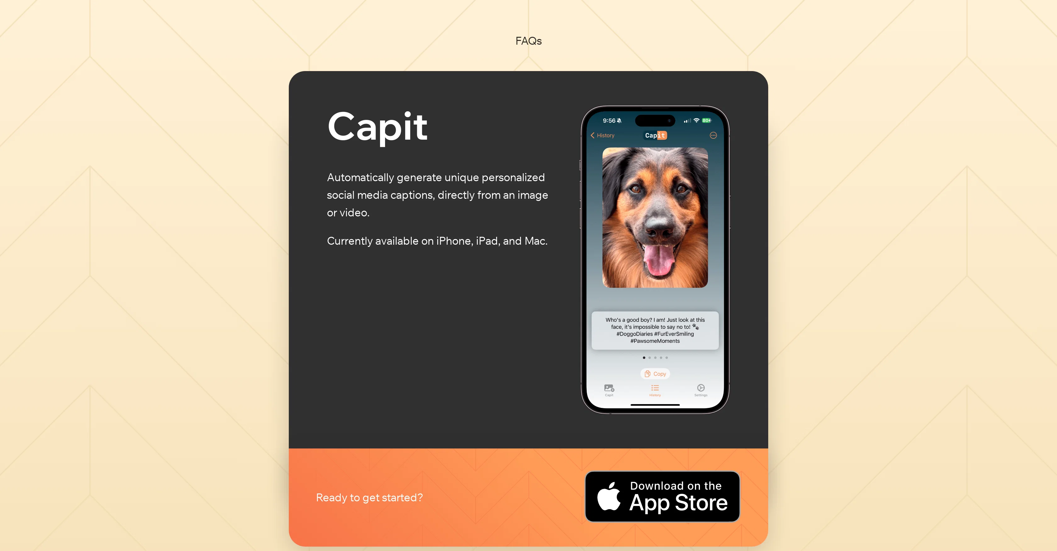 Capit website