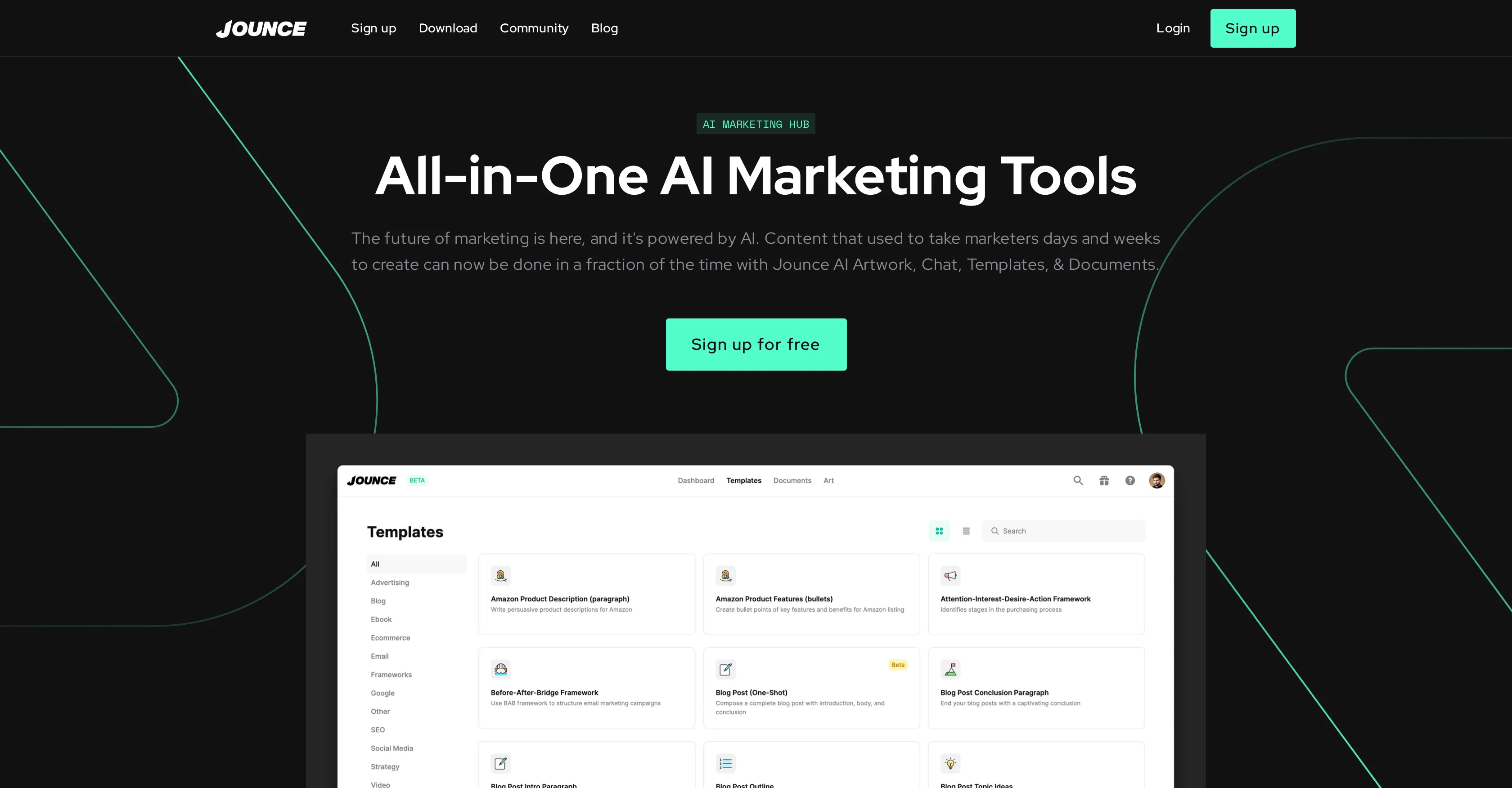Jounce website
