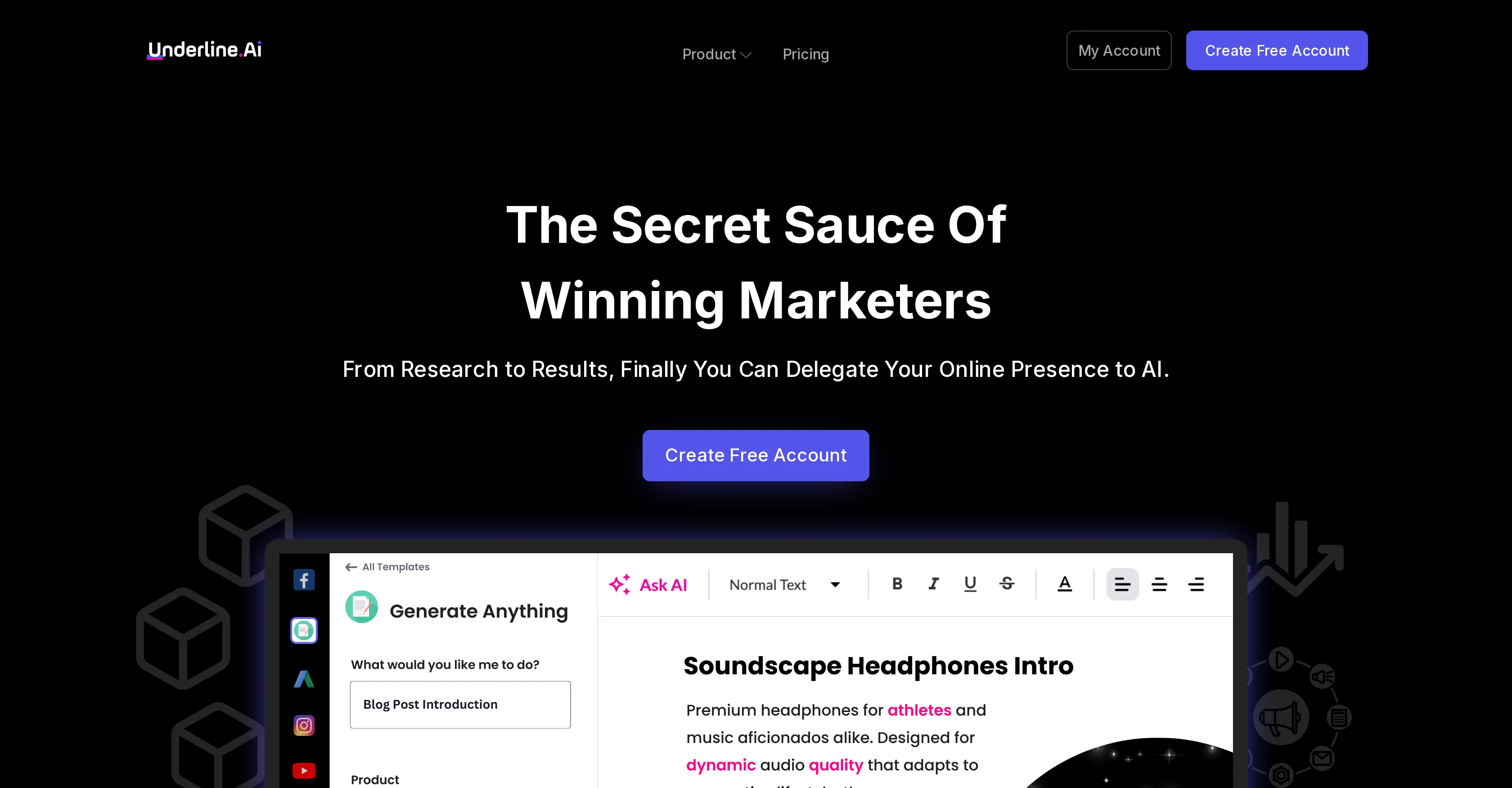 Underline.AI website