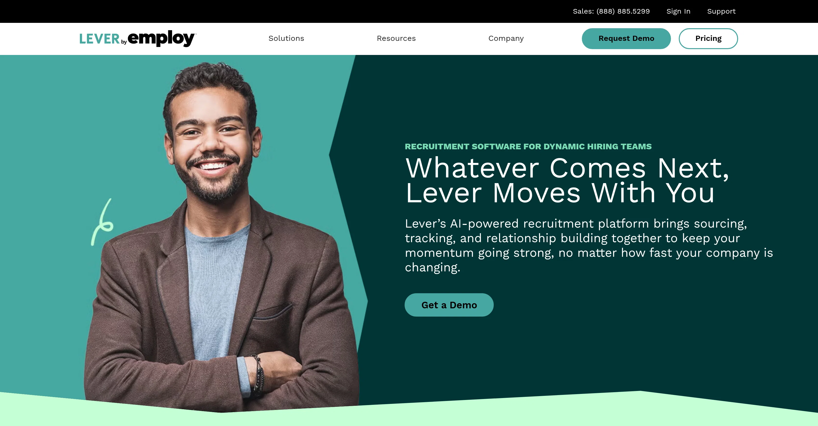 Lever website