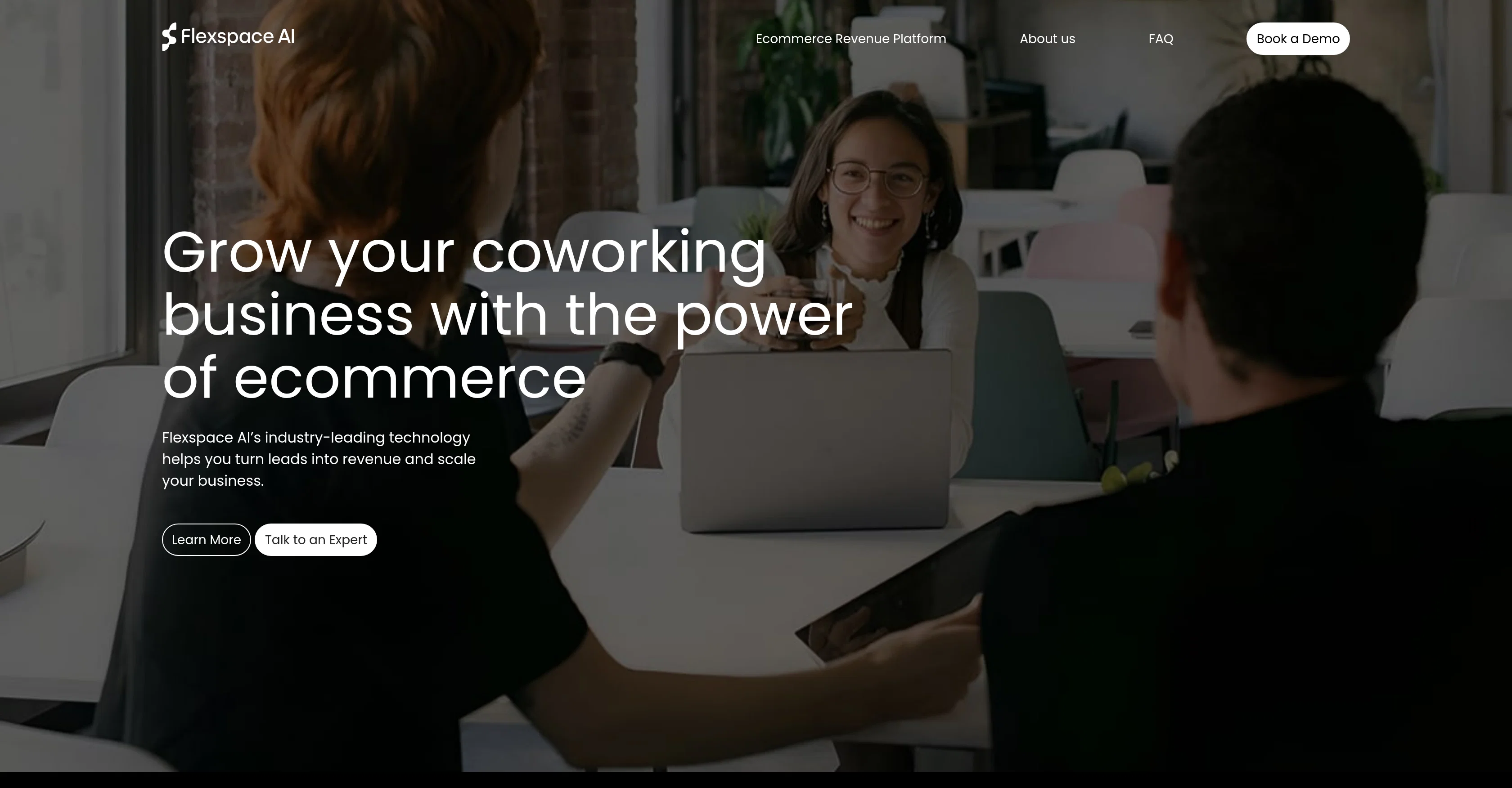 Flexspace AI website