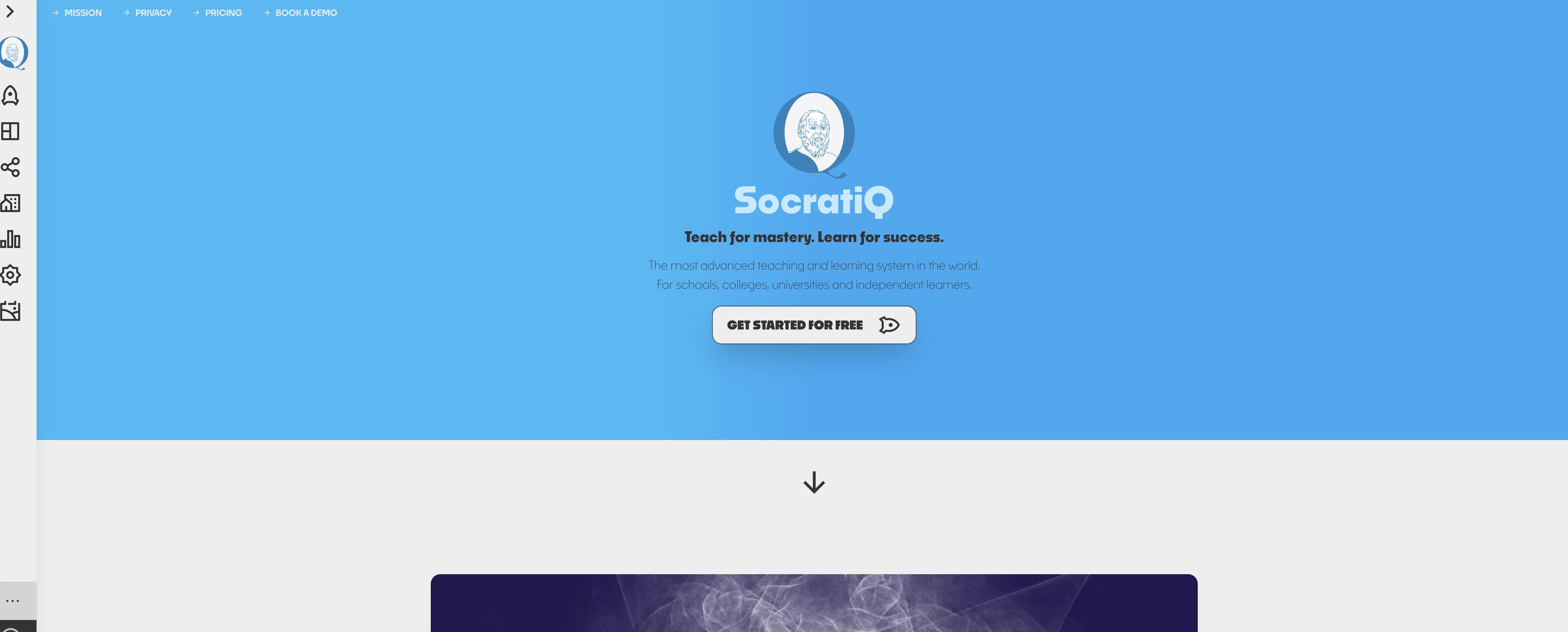 Socratiq website