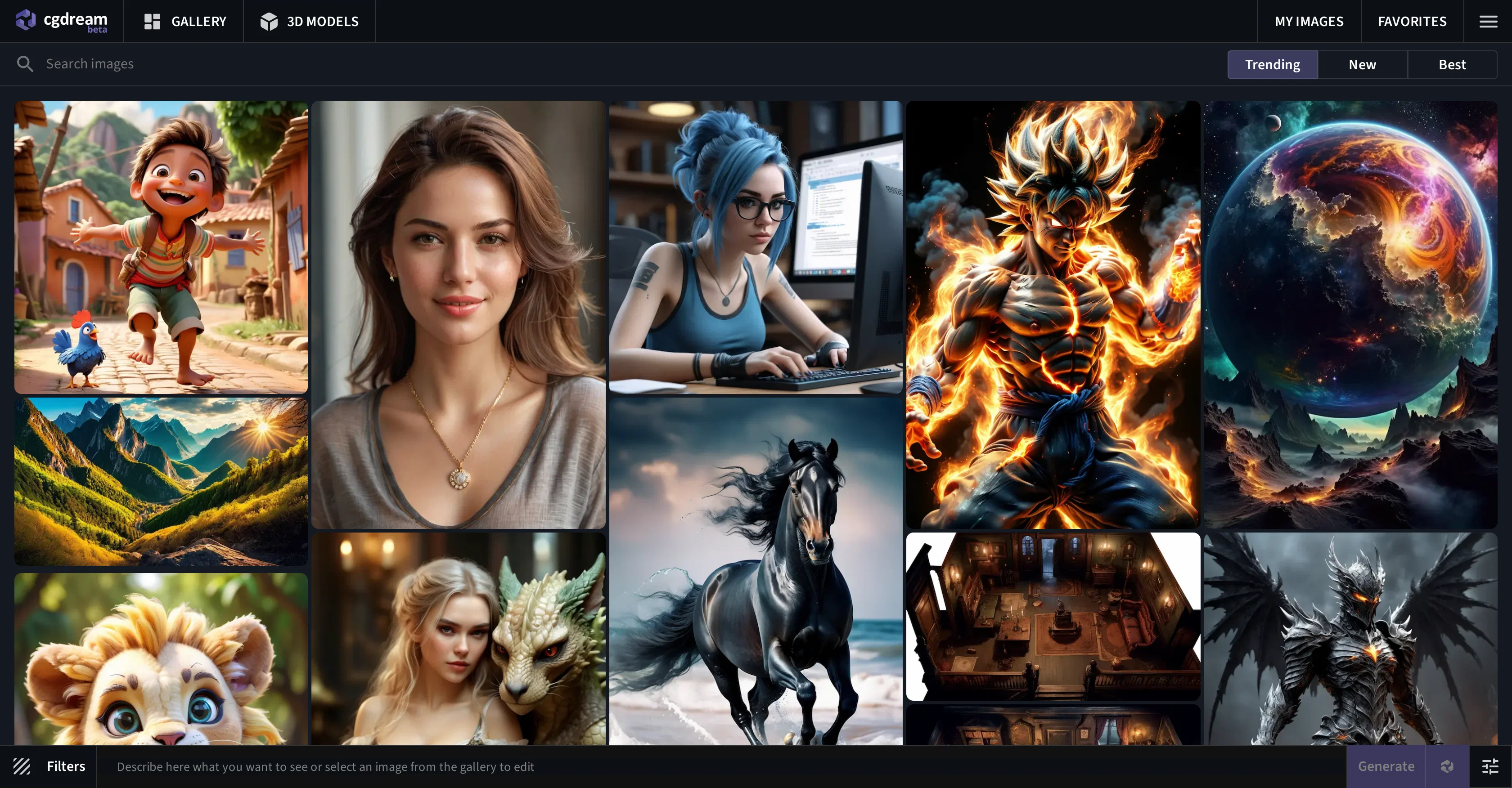 CGDream website