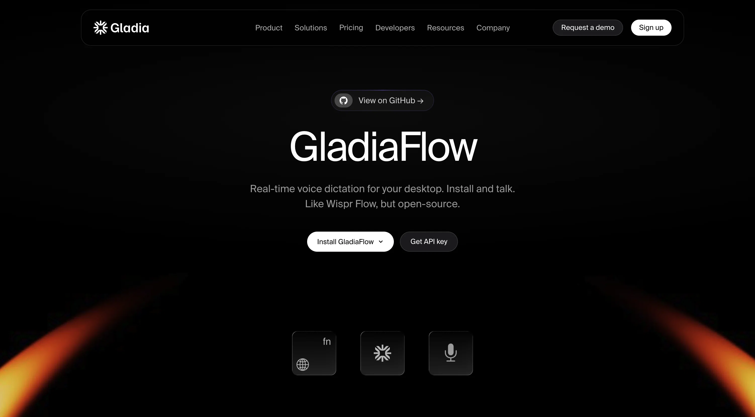 GladiaFlow website