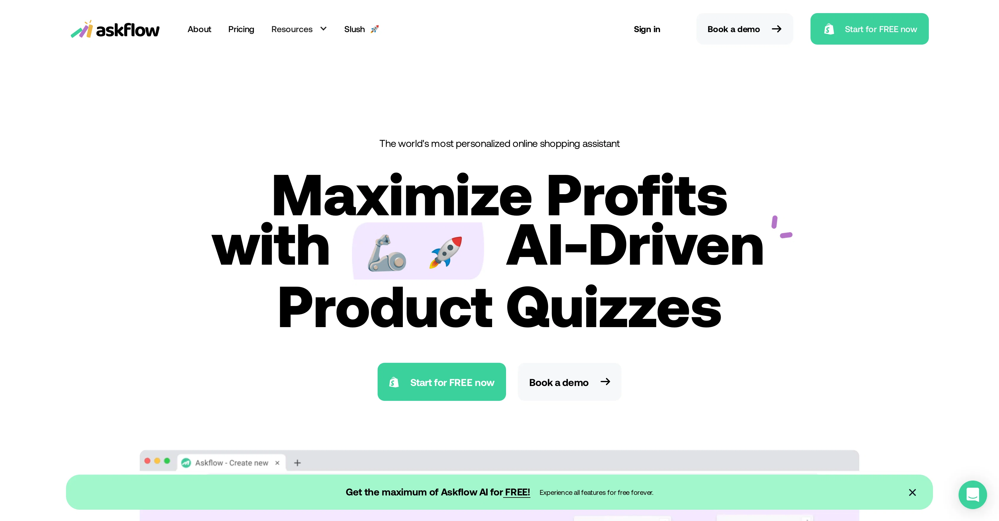 Askflow website
