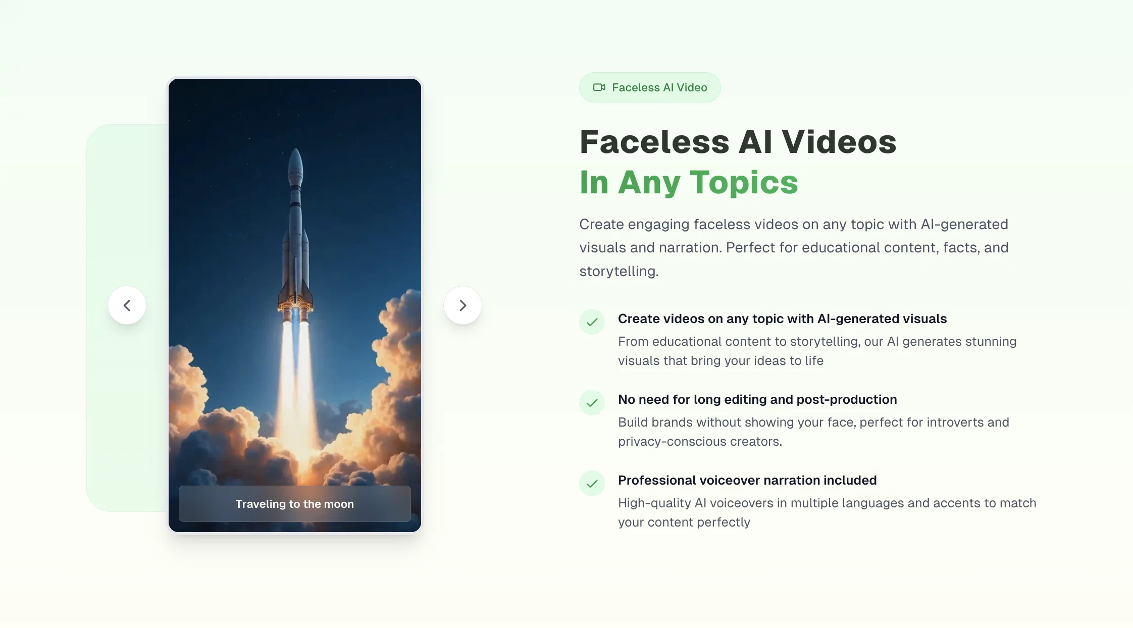 Viral Faceless AI Video with Ad