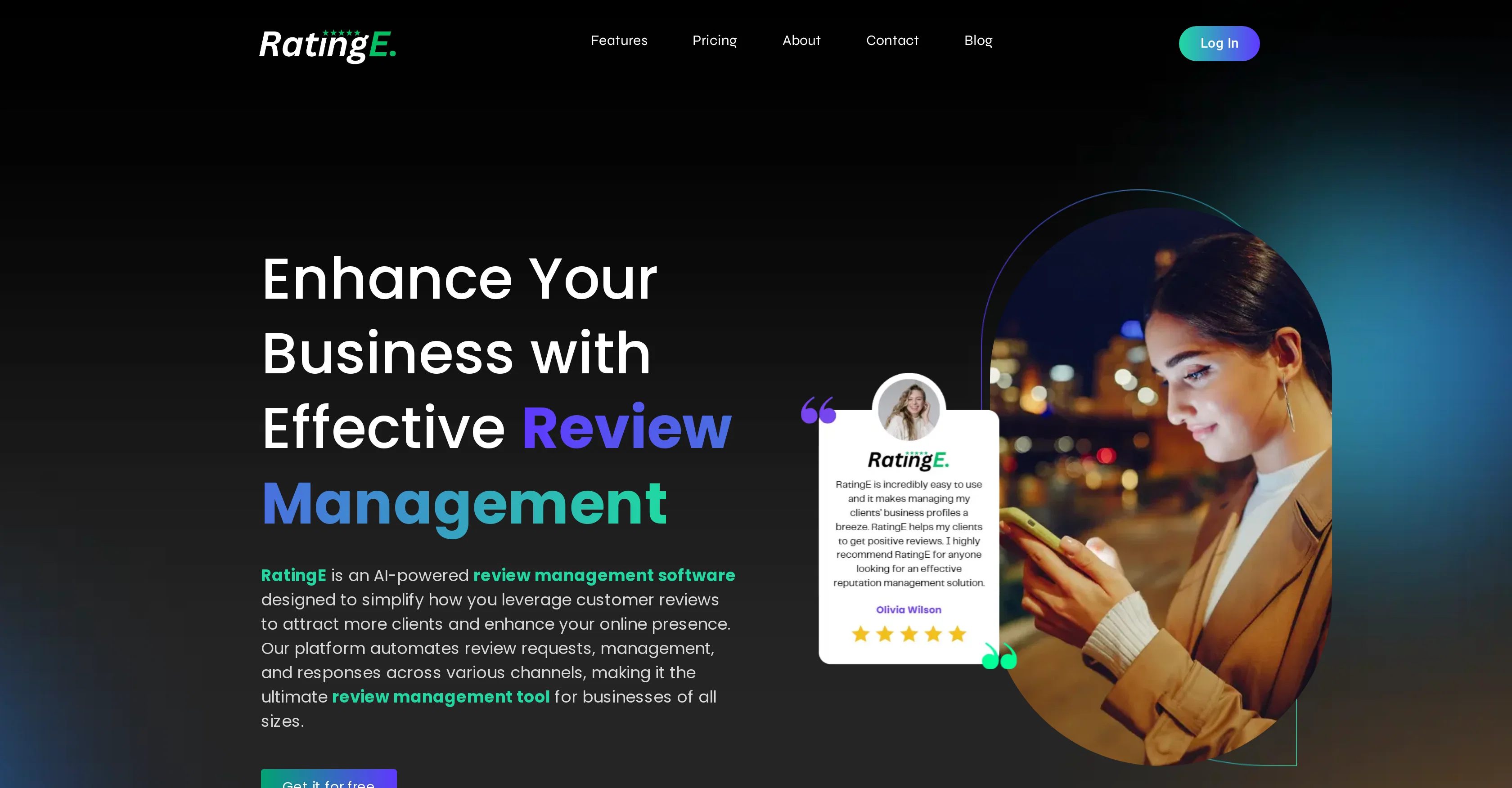 RatingE website