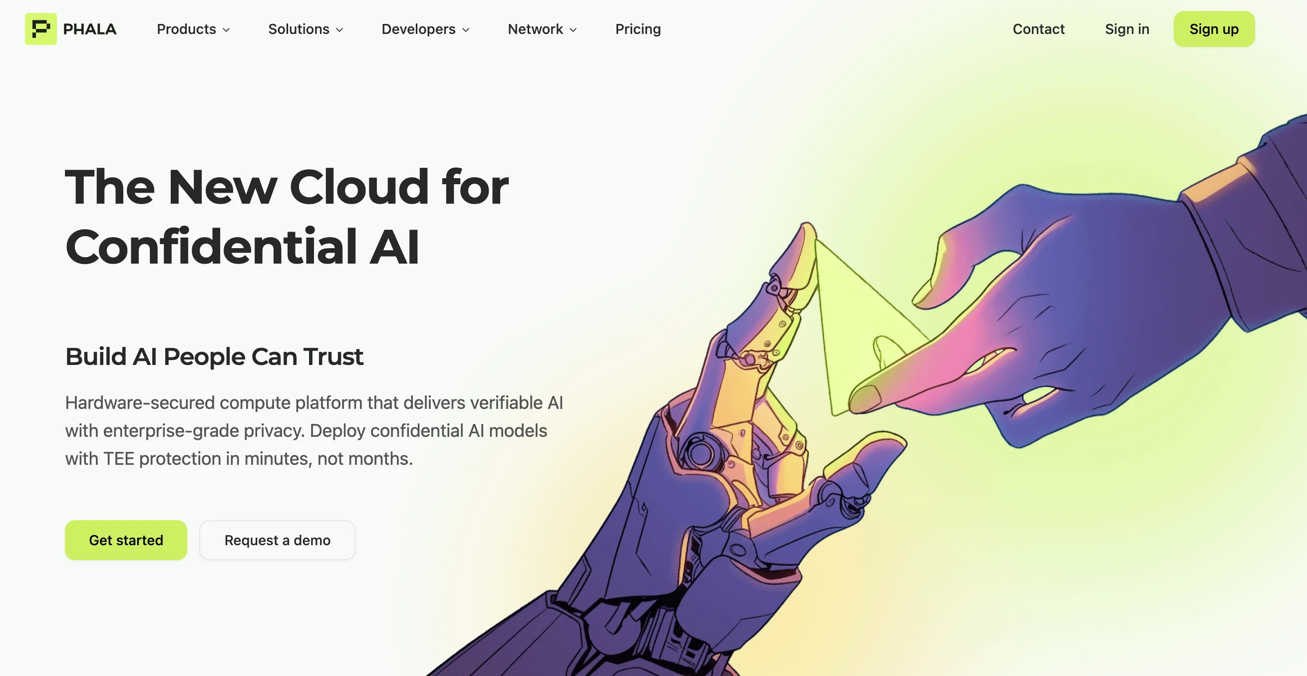 Phala Cloud website
