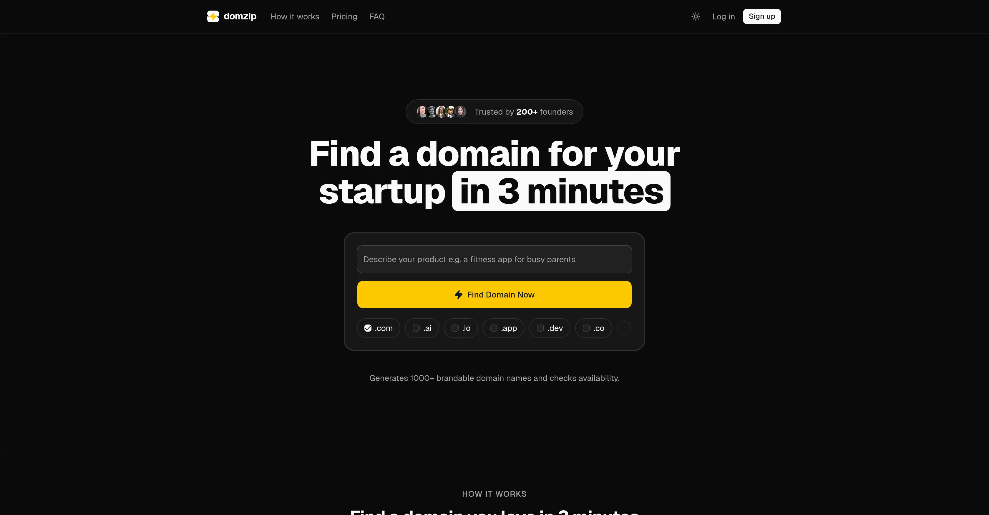 domzip website