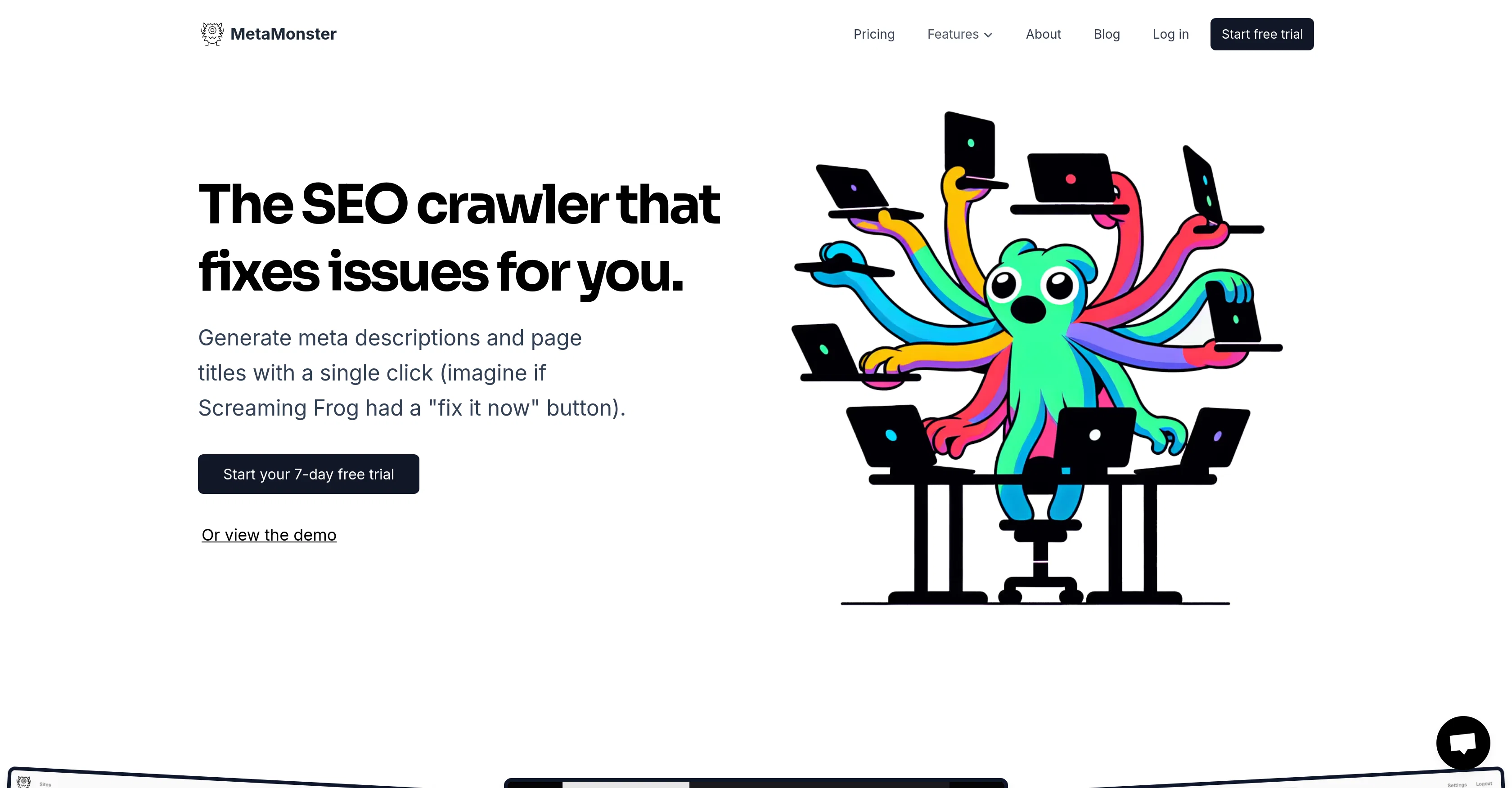 MetaMonster website
