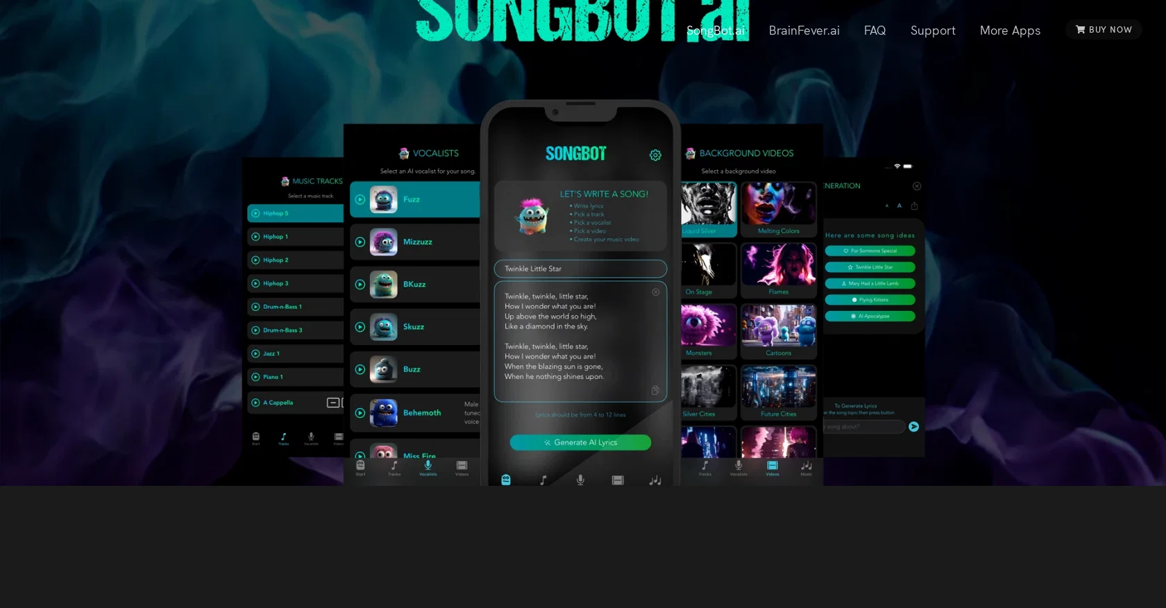 SongBot AI Rajib Gartia website
