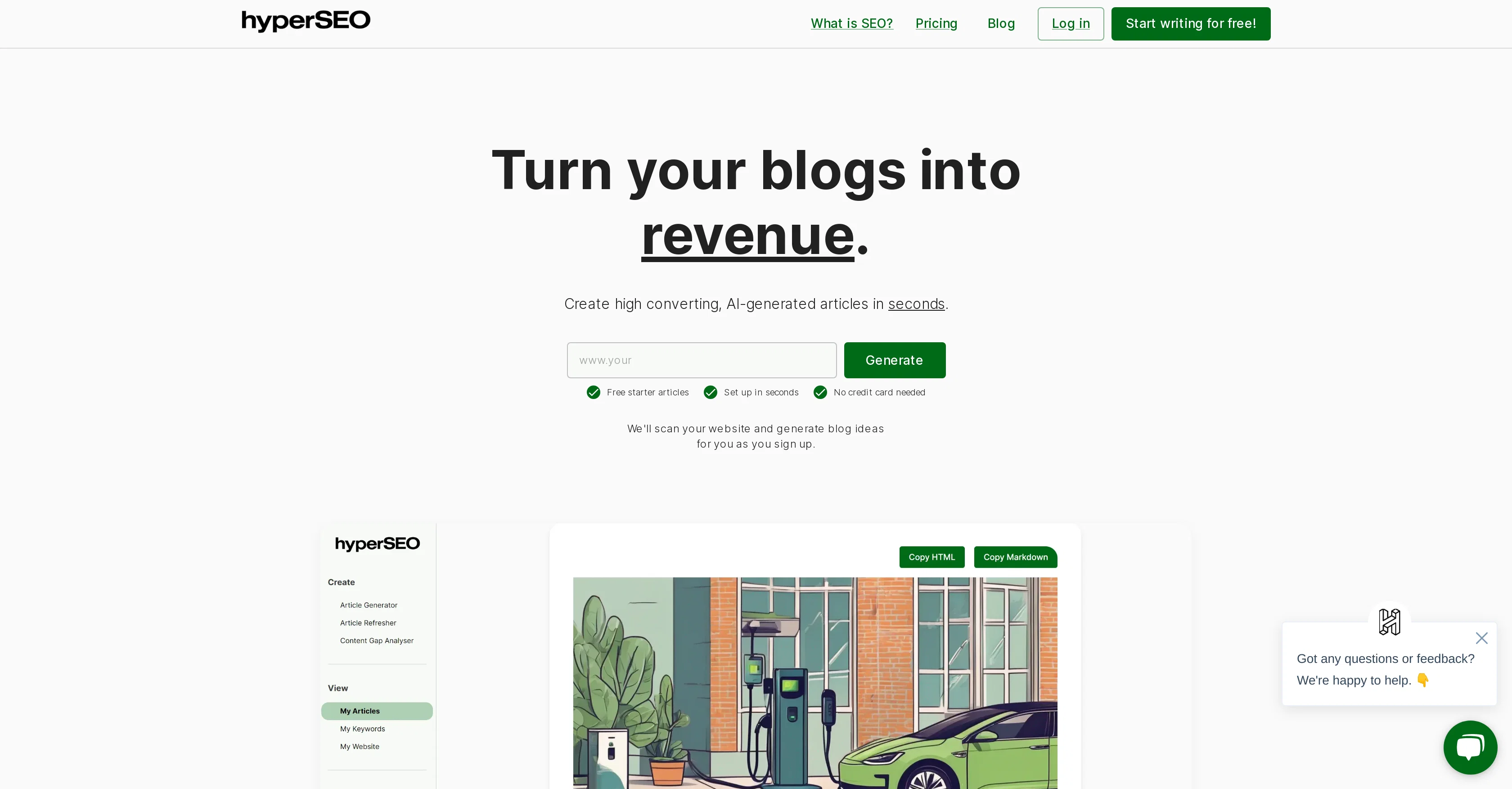 hyperSEO website