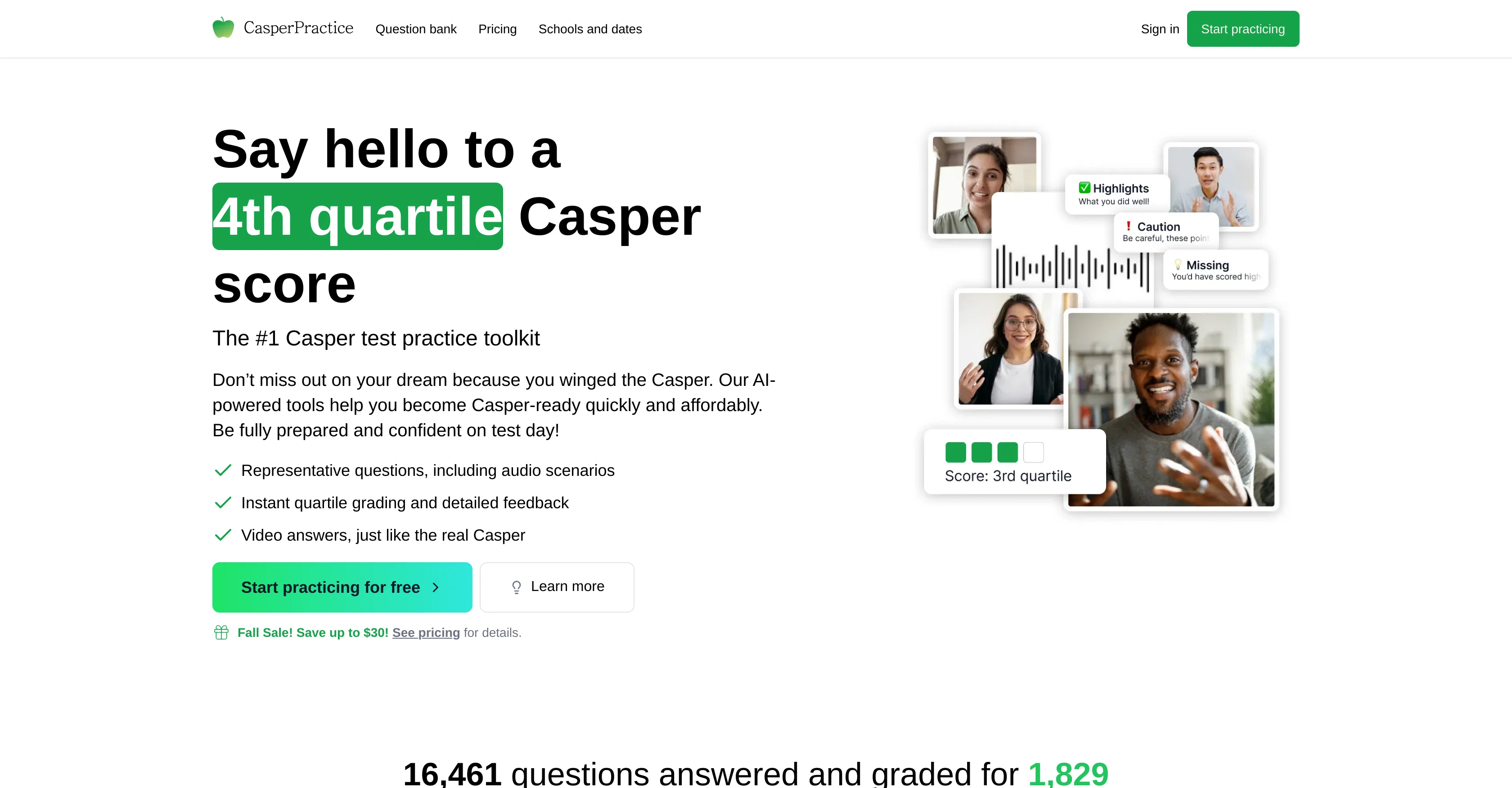 CasperPractice website