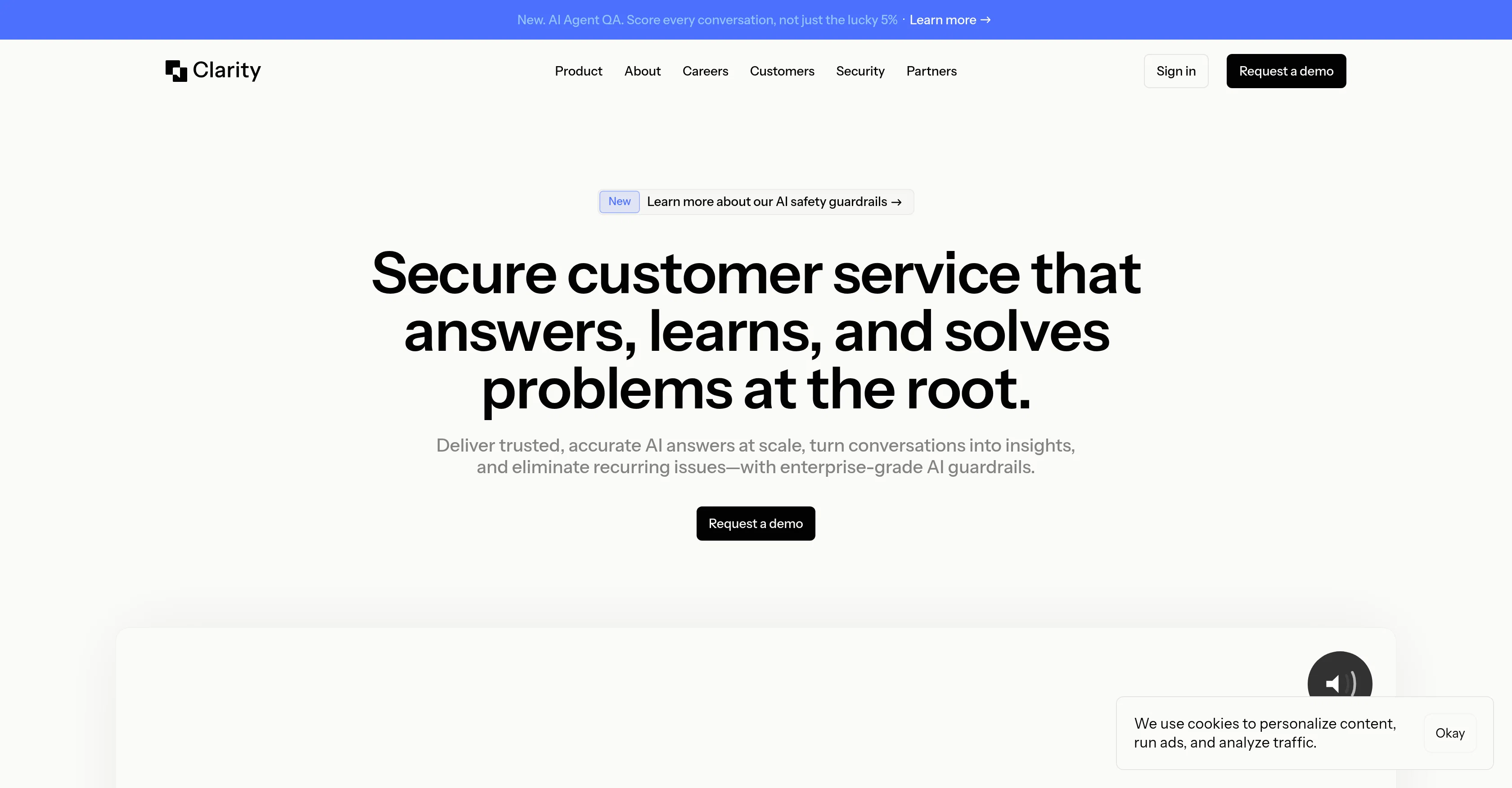 Clarity website