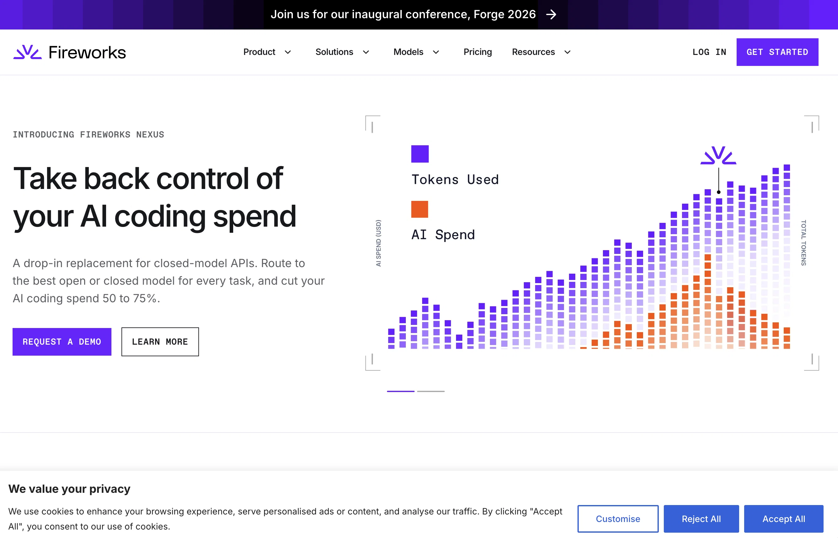 Fireworks.ai website